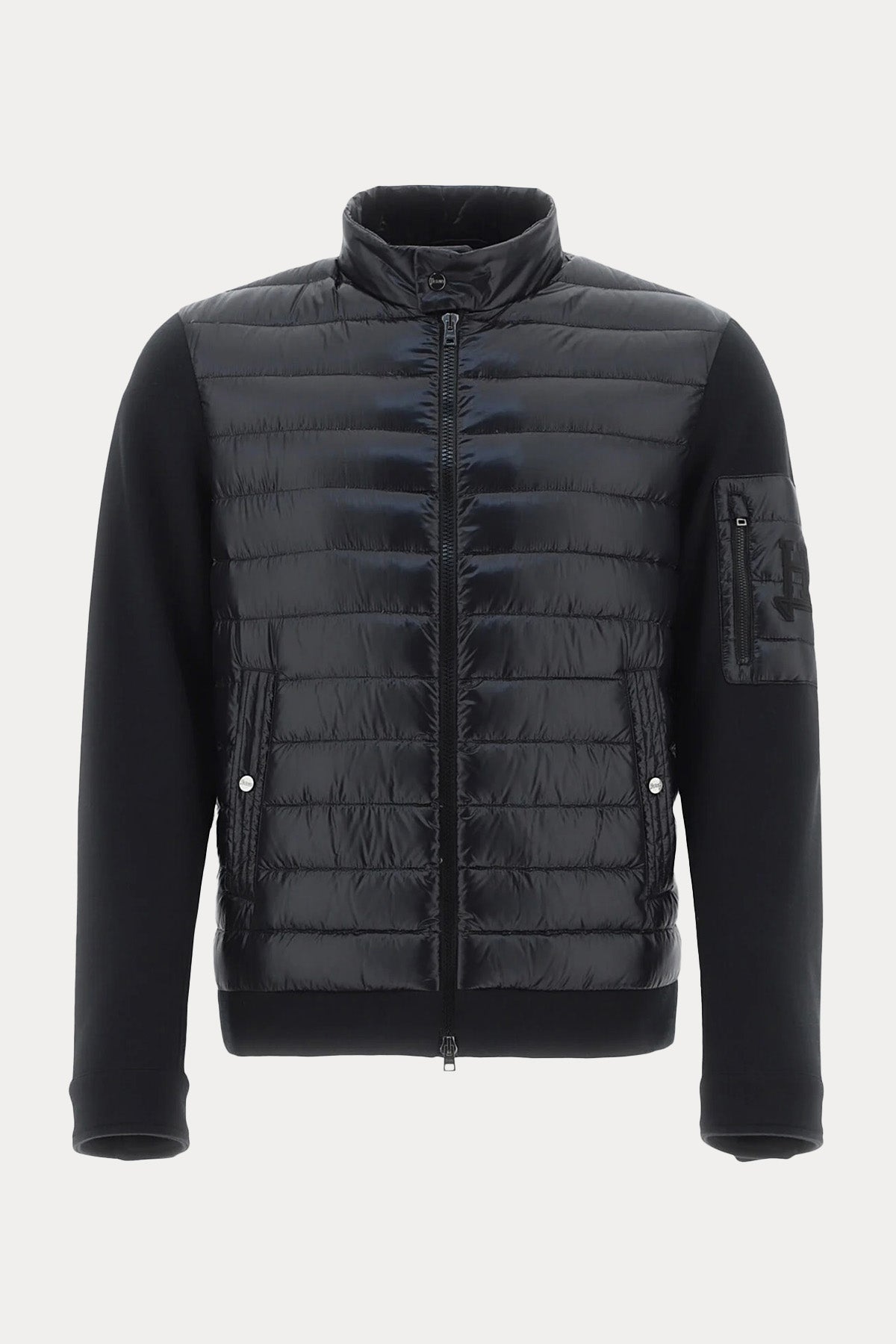 Herno Dik Yaka Fermuarlı Puffer Ceket-Libas Trendy Fashion Store