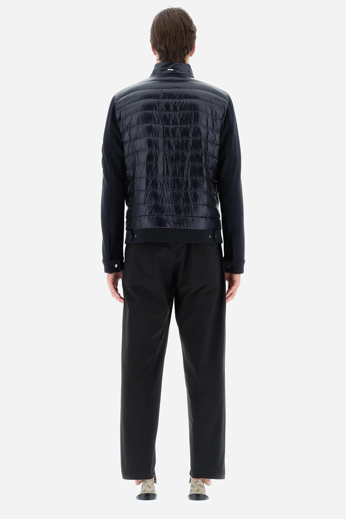 Herno Dik Yaka Fermuarlı Puffer Ceket-Libas Trendy Fashion Store