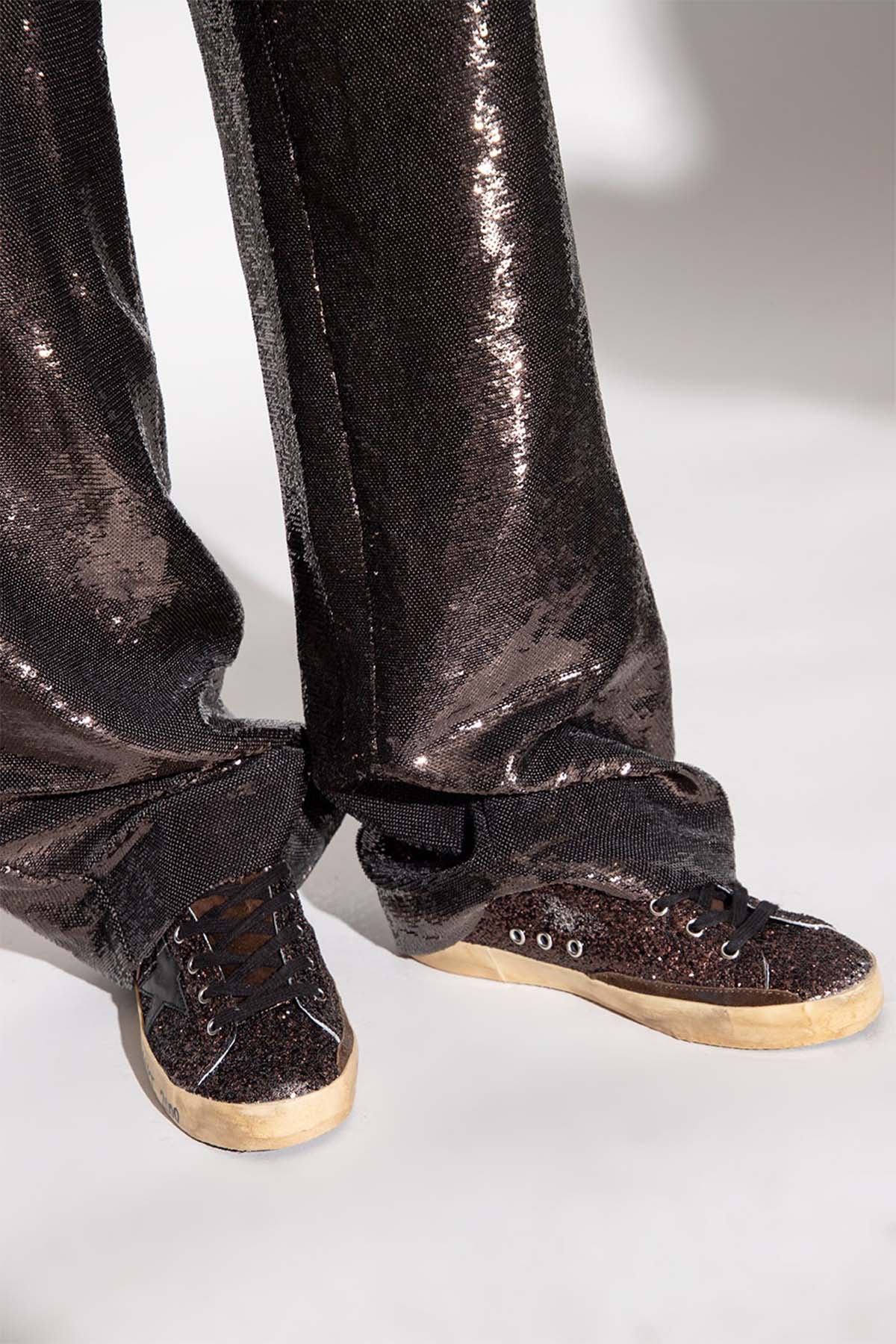 Golden Goose Super-Star Payetli Sneaker Ayakkabı-Libas Trendy Fashion Store