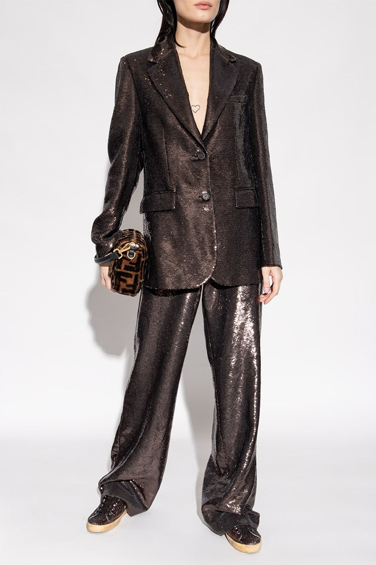 Golden Goose Super-Star Payetli Sneaker Ayakkabı-Libas Trendy Fashion Store