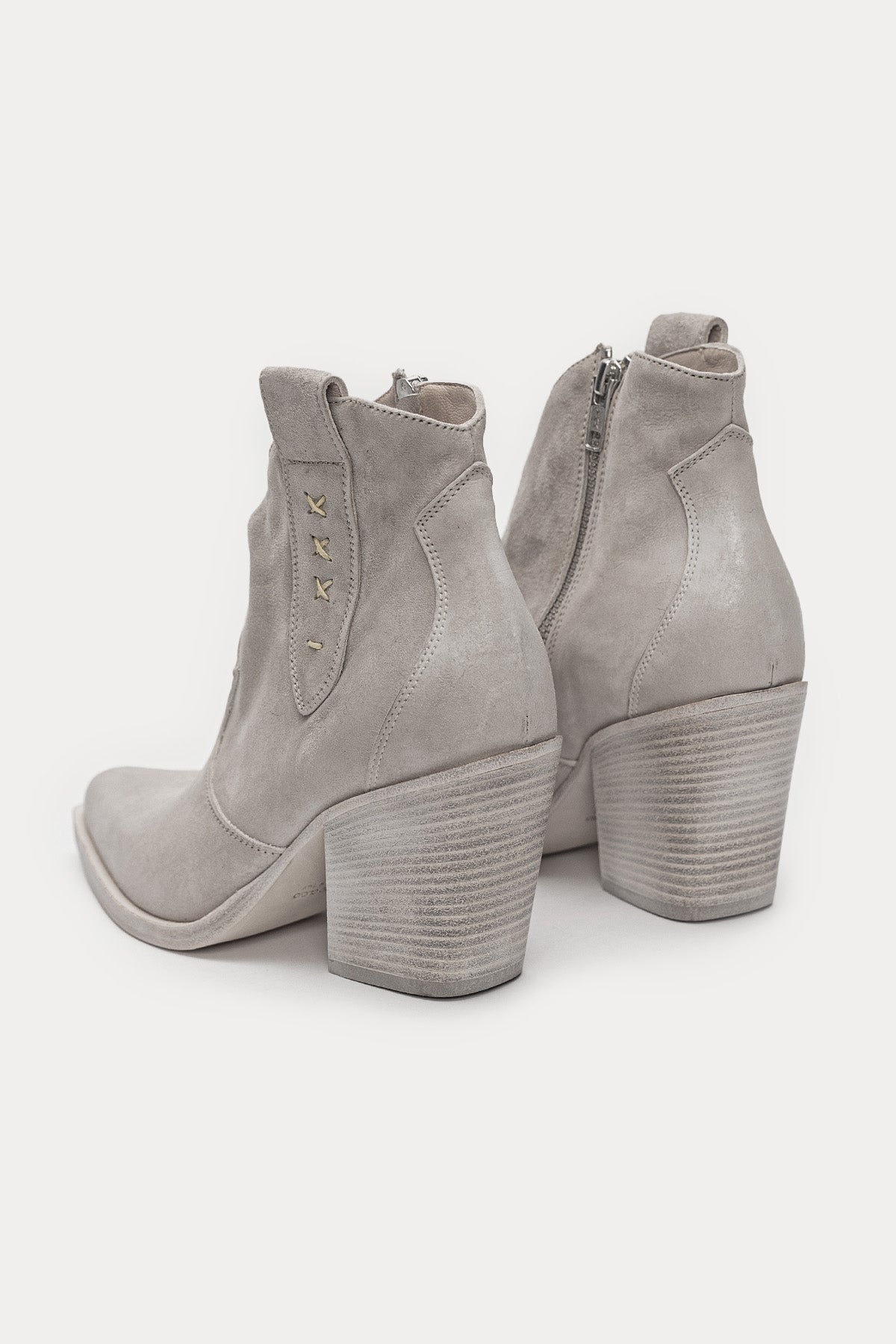 Fruit Kalın Topuklu Sivri Küt Burunlu Nubuk Bot-Libas Trendy Fashion Store