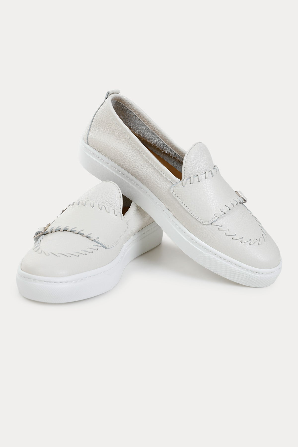 Henderson Isabel Çift Tokalı Süet Loafer Ayakkabı-Libas Trendy Fashion Store