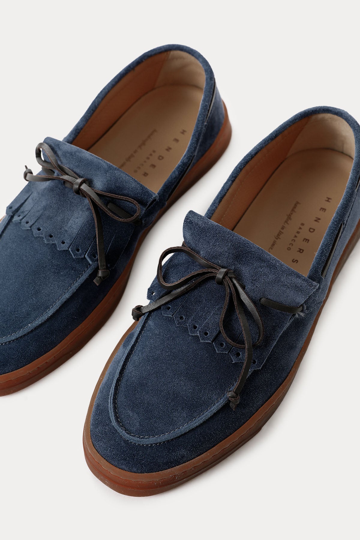 Henderson Idra Deri Bağcıklı Püsküllü Süet Loafer Ayakkabı-Libas Trendy Fashion Store