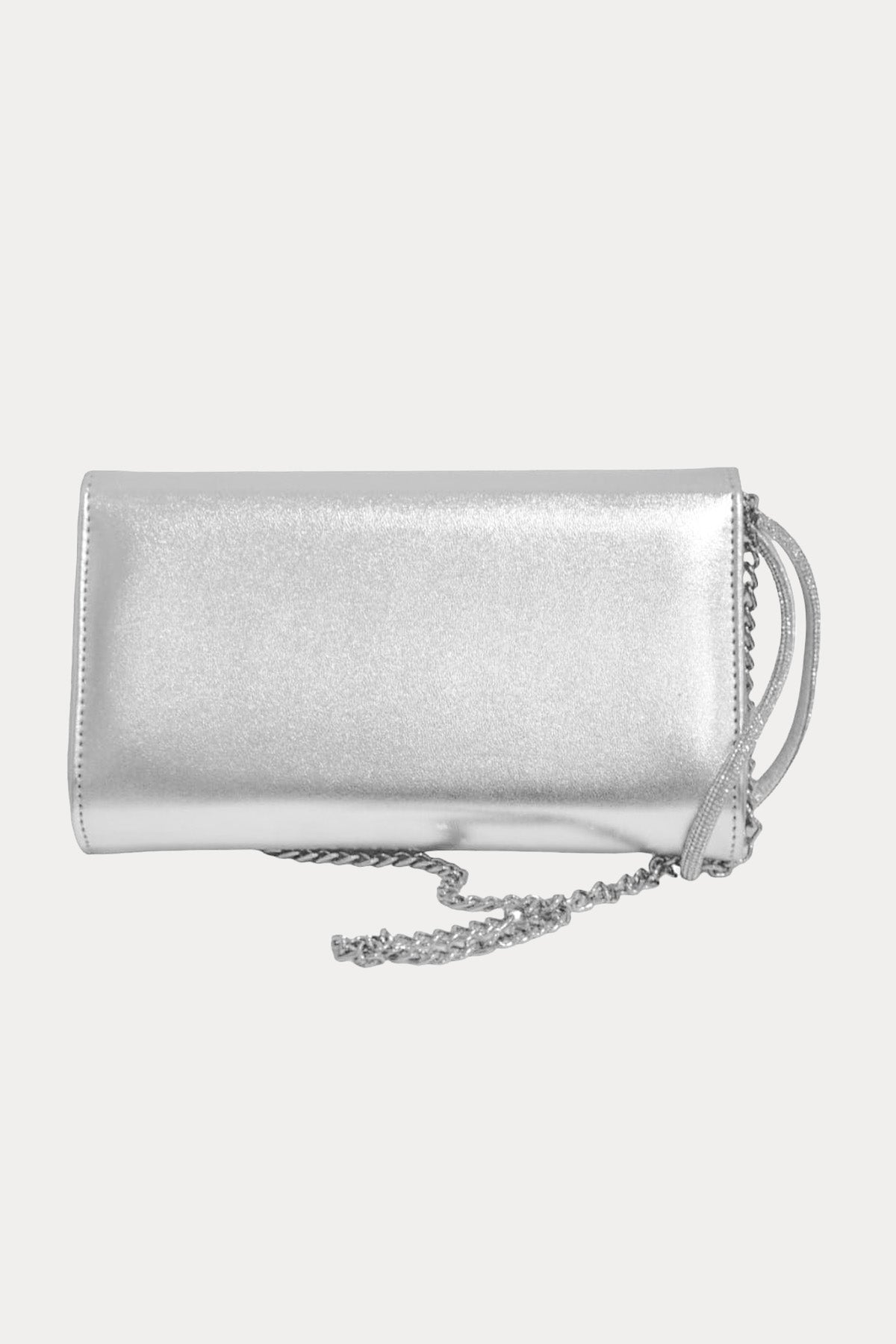 Albano Parlak Saten Kumaş Abiye Çanta-Libas Trendy Fashion Store