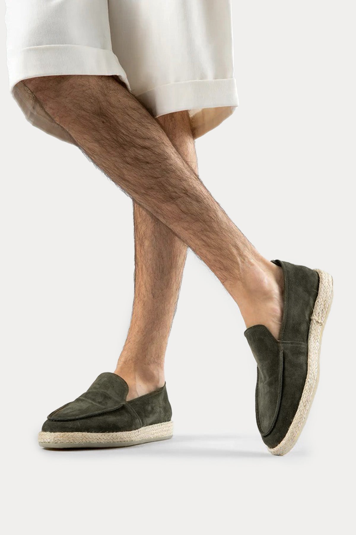 Officine Creative Roped Süet Espadril Ayakkabı-Libas Trendy Fashion Store
