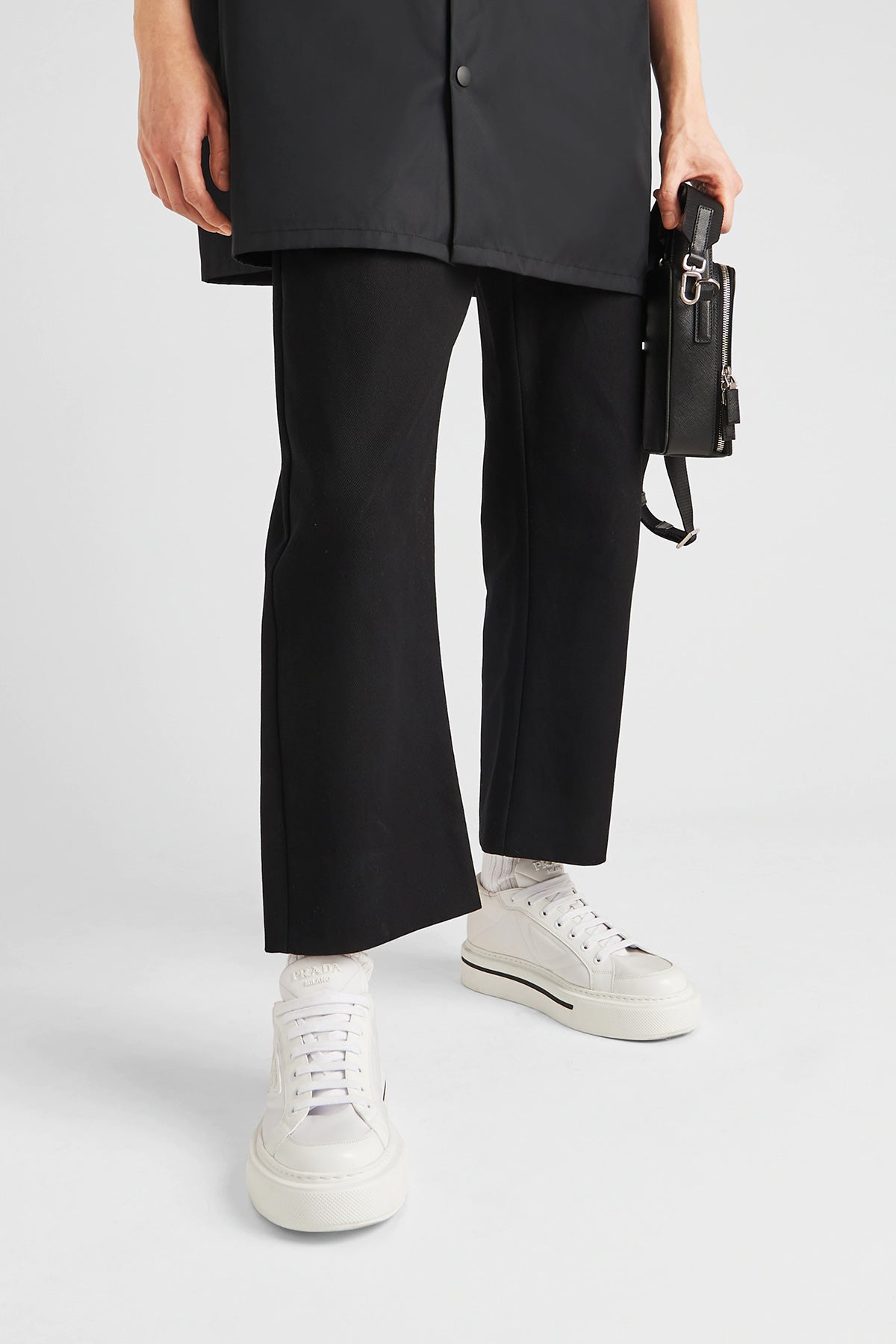 Prada Macro Re-Nylon Sneaker Ayakkabı-Libas Trendy Fashion Store