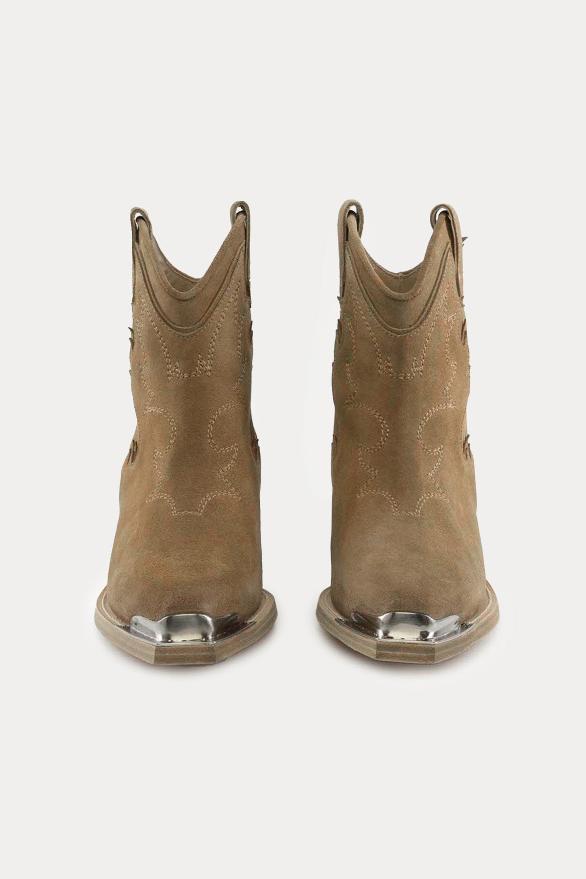 Vic Matie Süet Sivri Küt Burun Western Bot-Libas Trendy Fashion Store