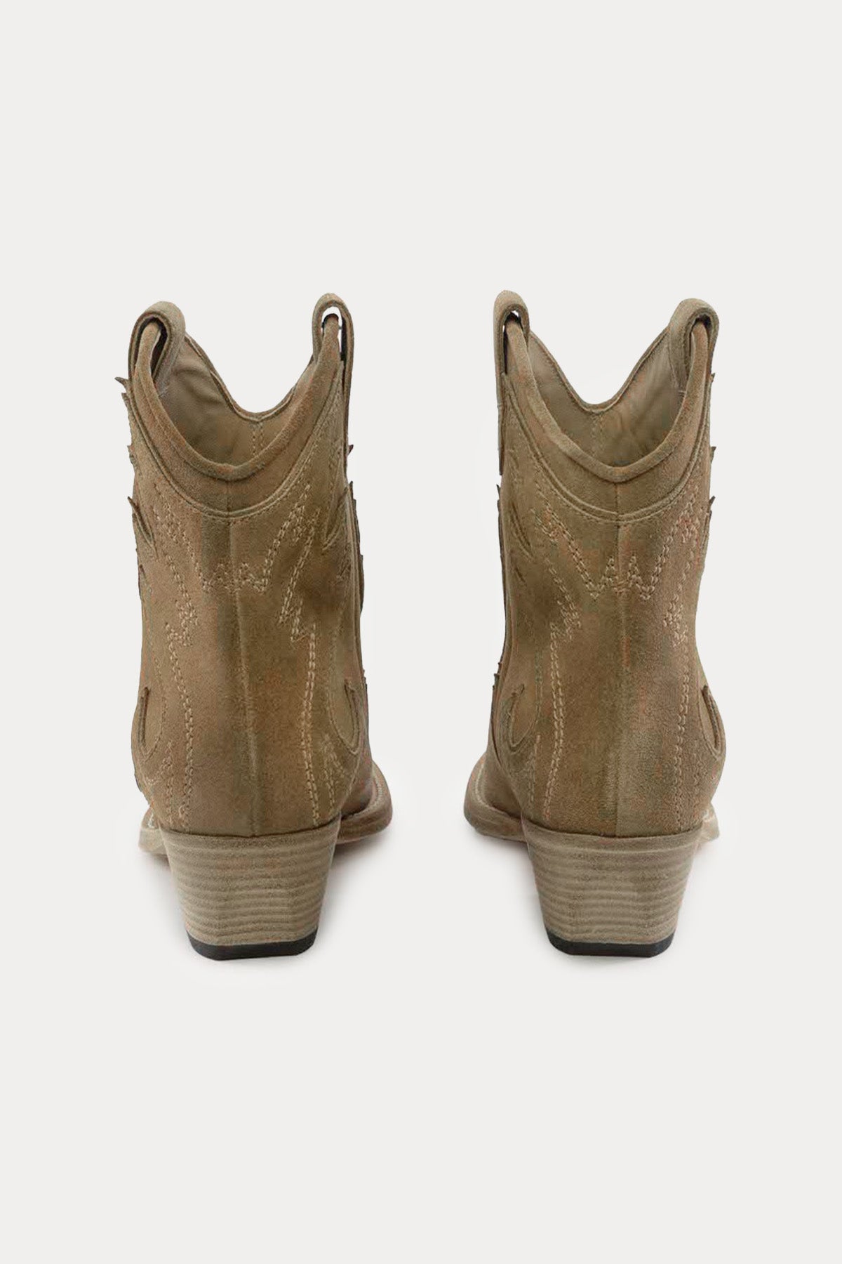 Vic Matie Süet Sivri Küt Burun Western Bot-Libas Trendy Fashion Store