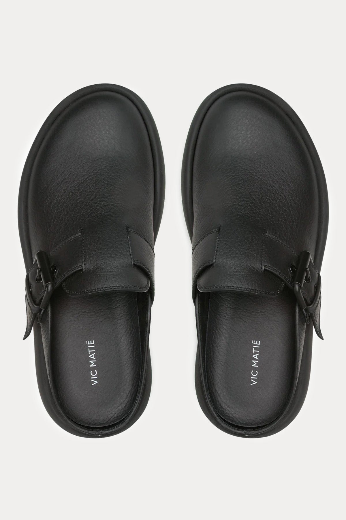 Vic Matie Kemer Detaylı Deri Terlik-Libas Trendy Fashion Store