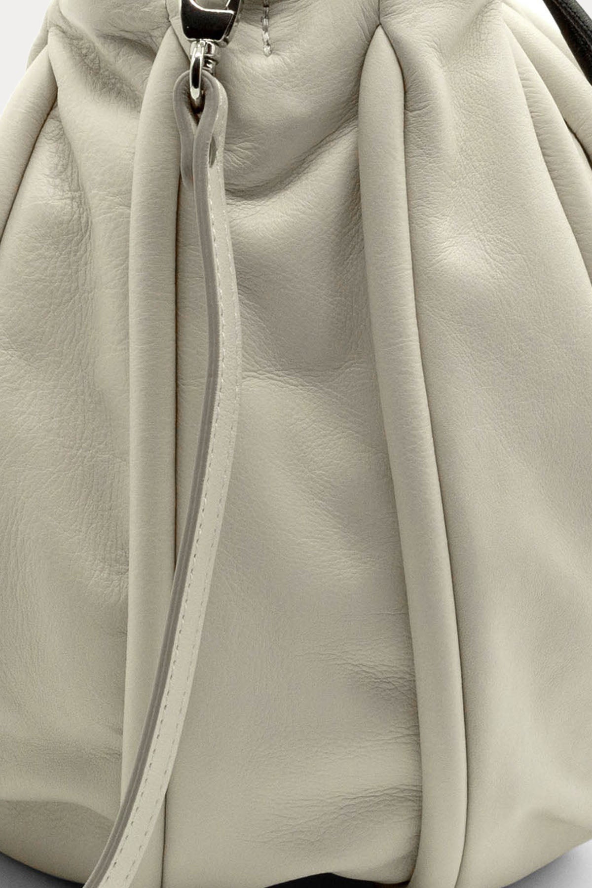 Vic Matie Büzgülü Deri Çanta-Libas Trendy Fashion Store