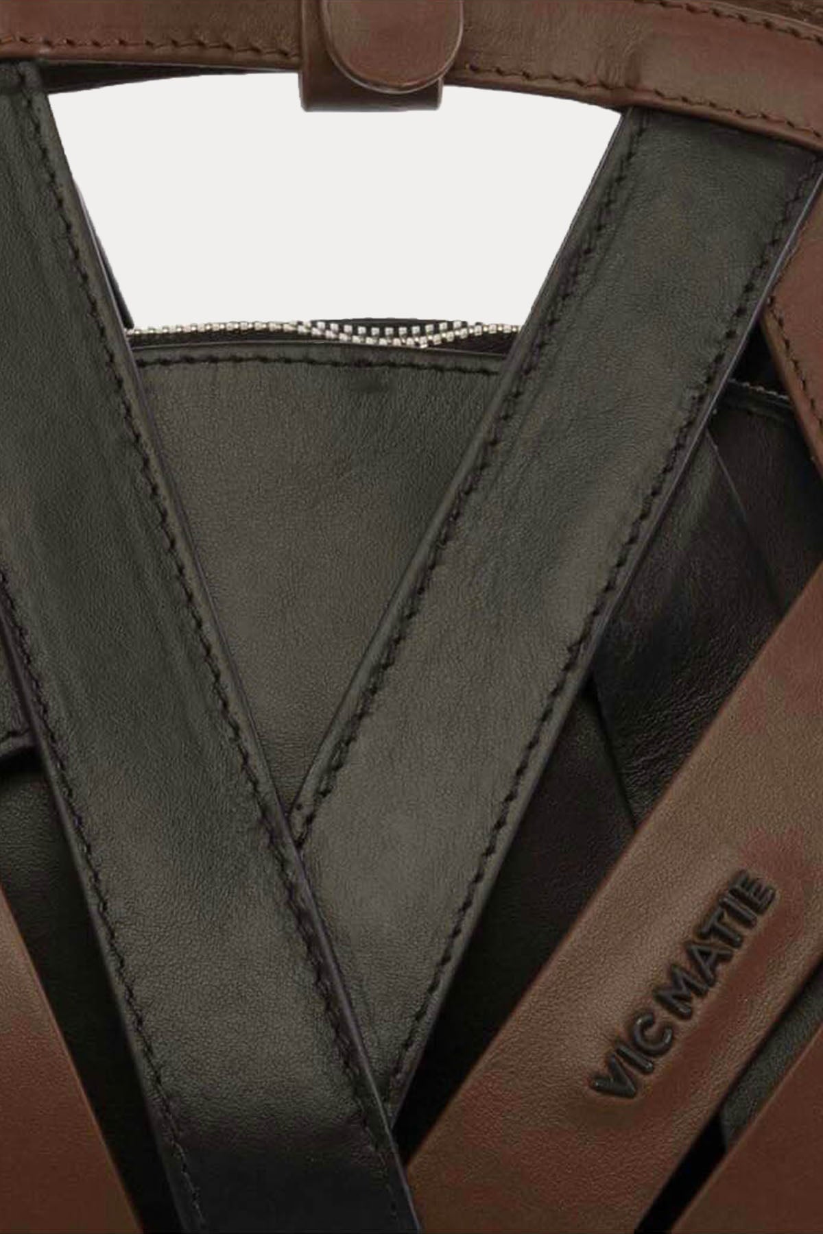 Vic Matie İç Çantalı Deri Çanta-Libas Trendy Fashion Store