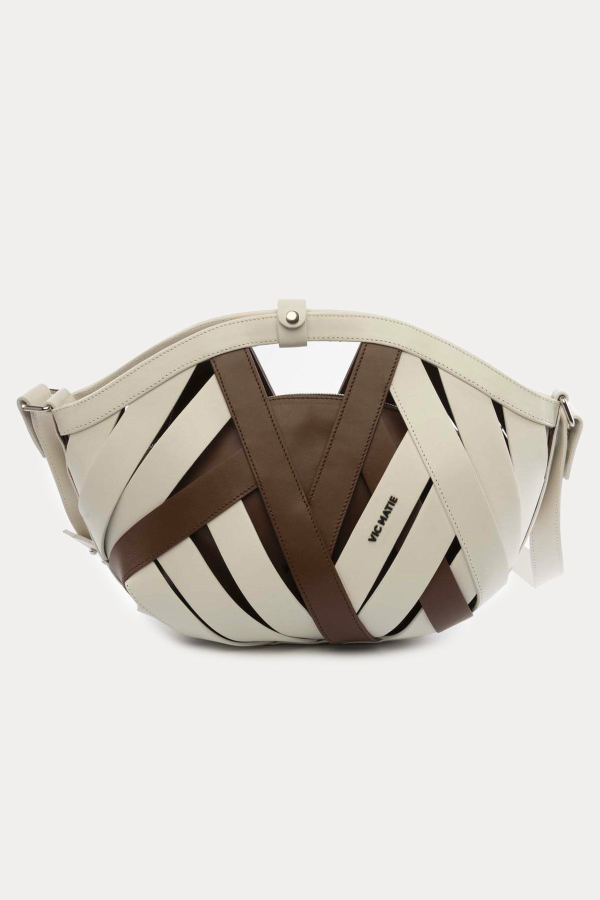 Vic Matie İç Çantalı Deri Çanta-Libas Trendy Fashion Store