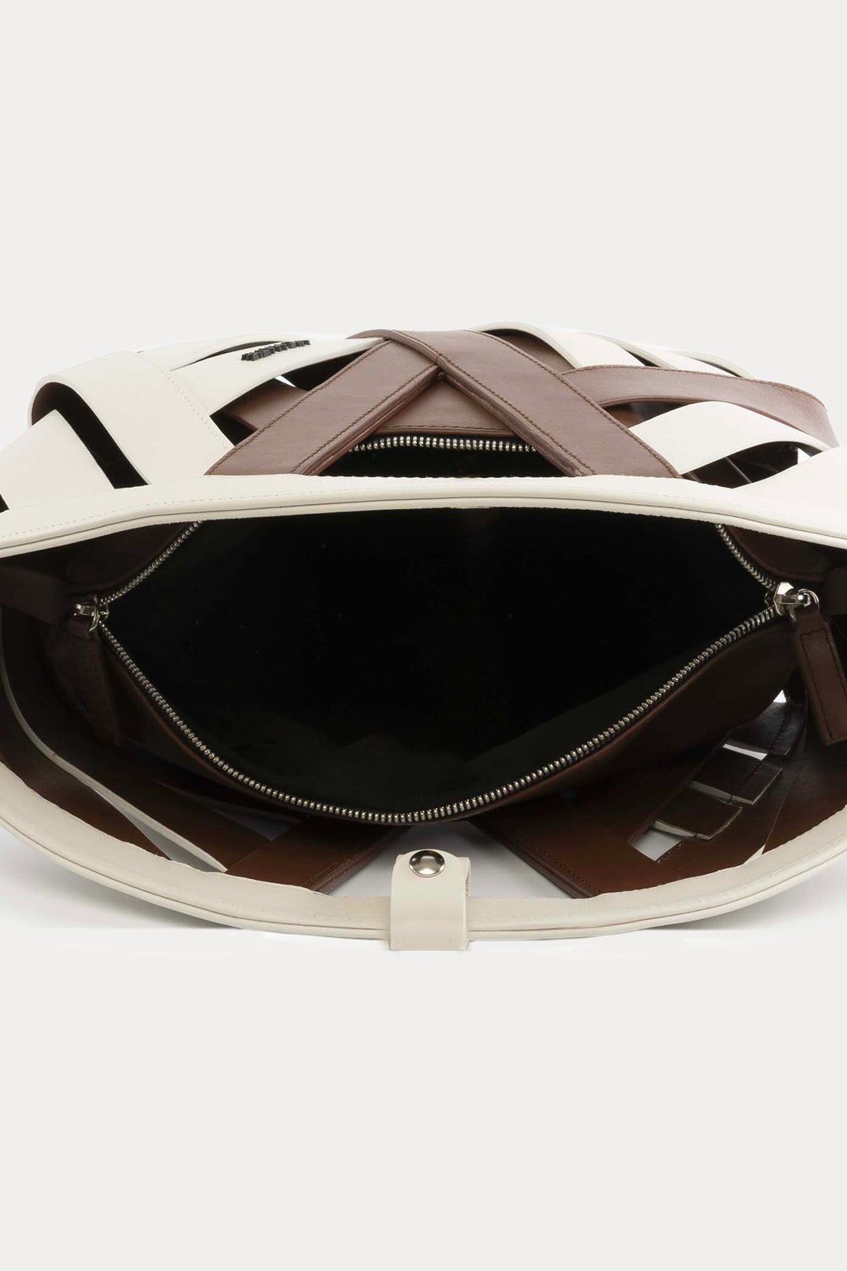 Vic Matie İç Çantalı Deri Çanta-Libas Trendy Fashion Store