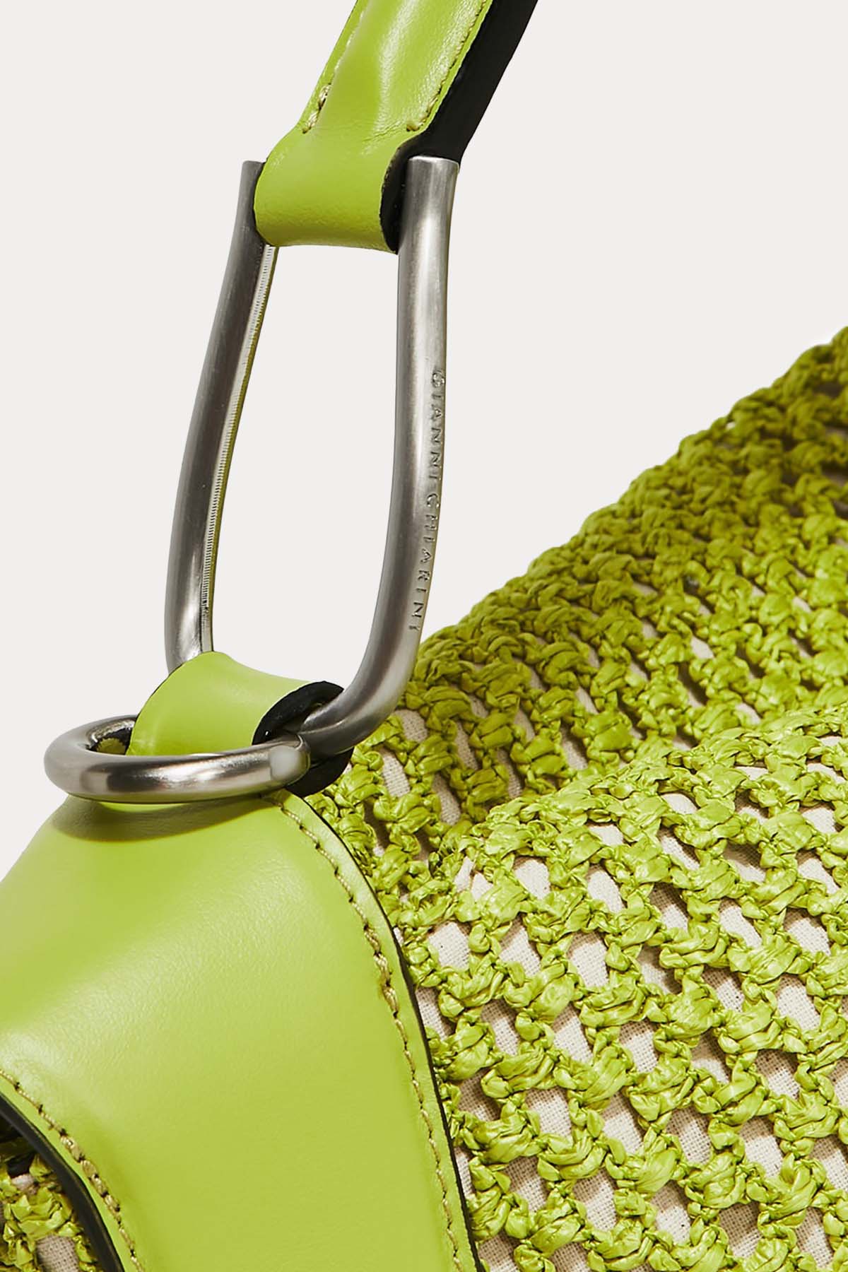 Gianni Chiarini Alicudi Rafya Örgü Omuz Çantası-Libas Trendy Fashion Store