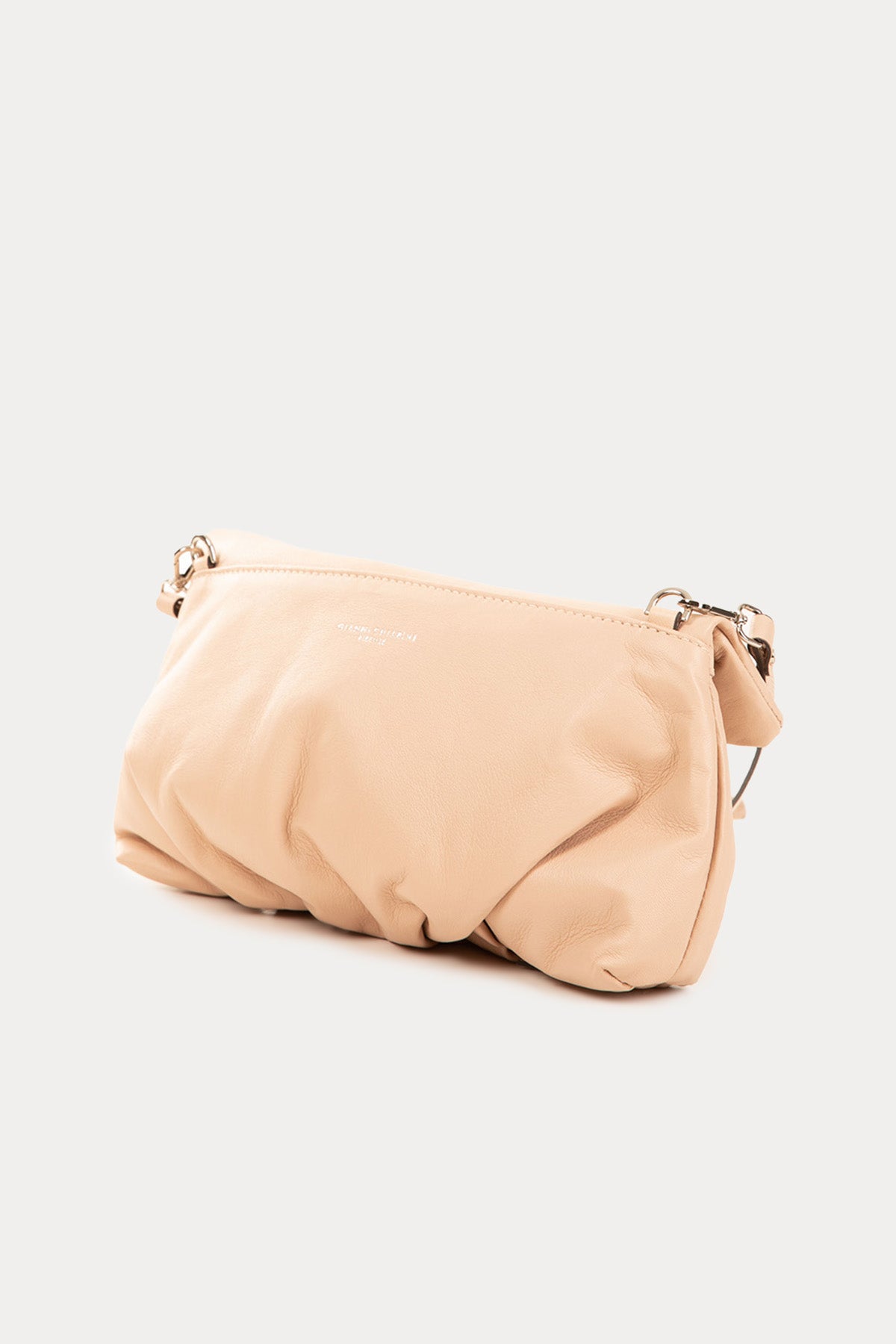 Gianni Chiarini Cherry Büzgülü Deri Clutch Çanta-Libas Trendy Fashion Store