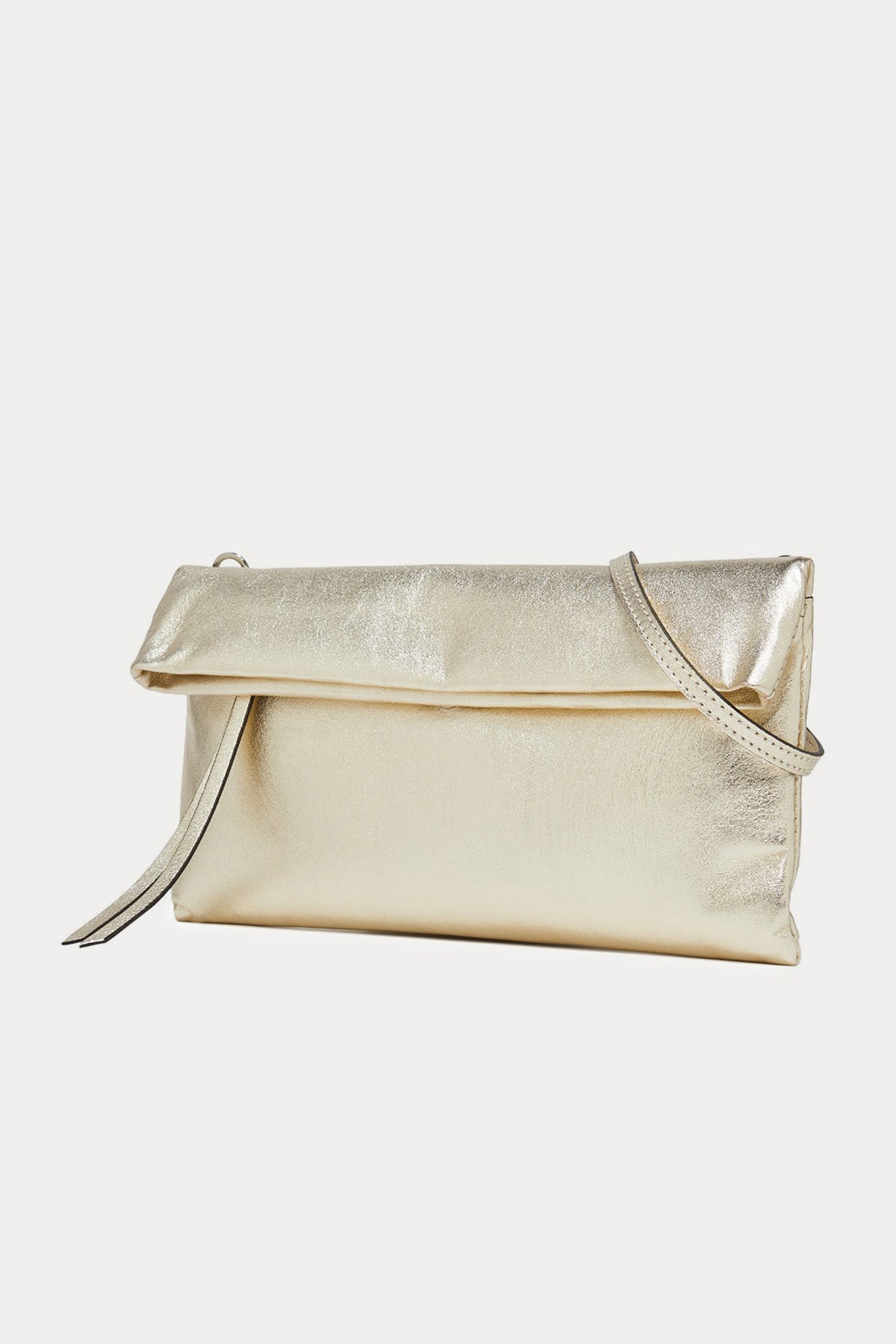 Gianni Chiarini Cherry Parlak Deri Clutch Çanta-Libas Trendy Fashion Store