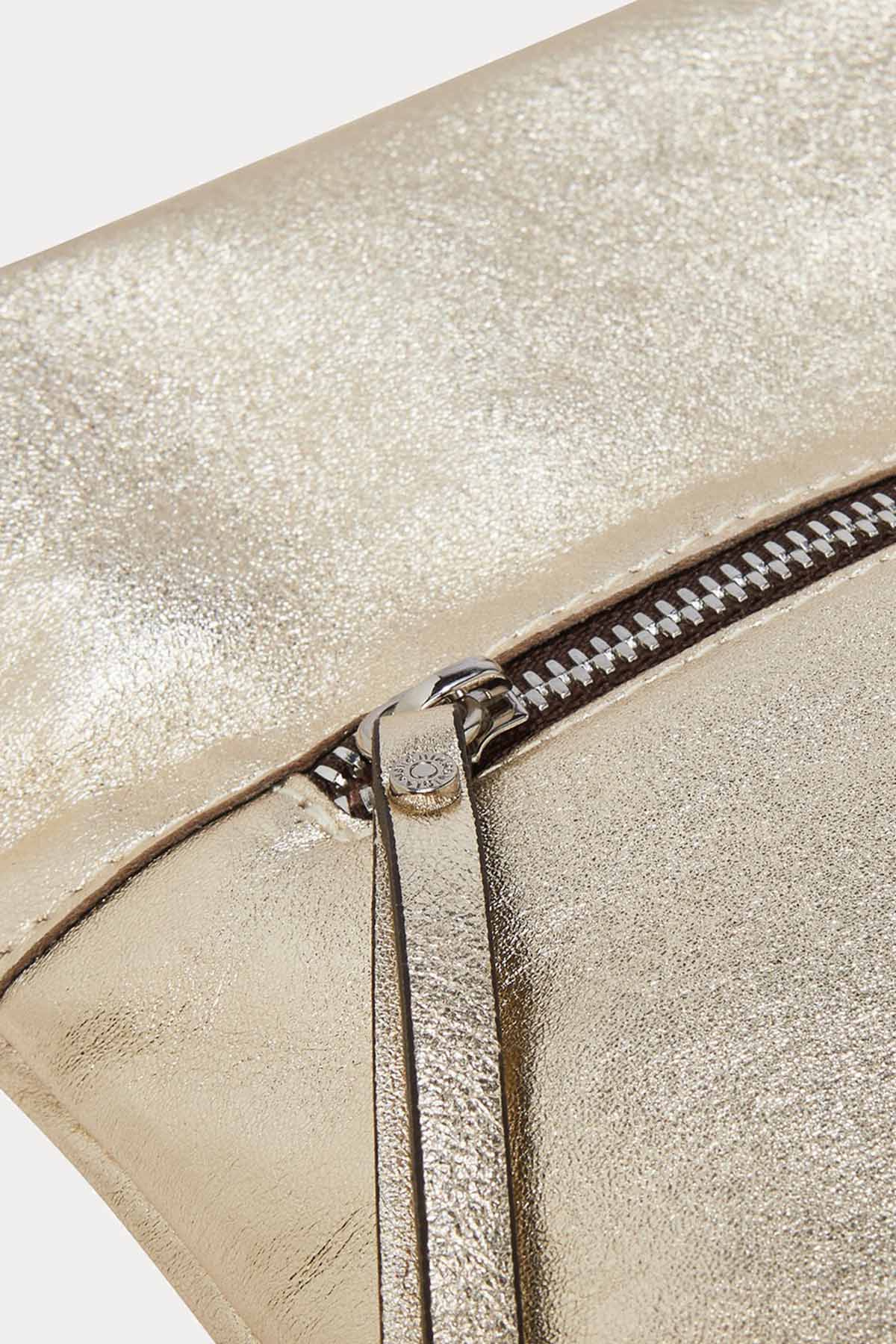 Gianni Chiarini Cherry Parlak Deri Clutch Çanta-Libas Trendy Fashion Store