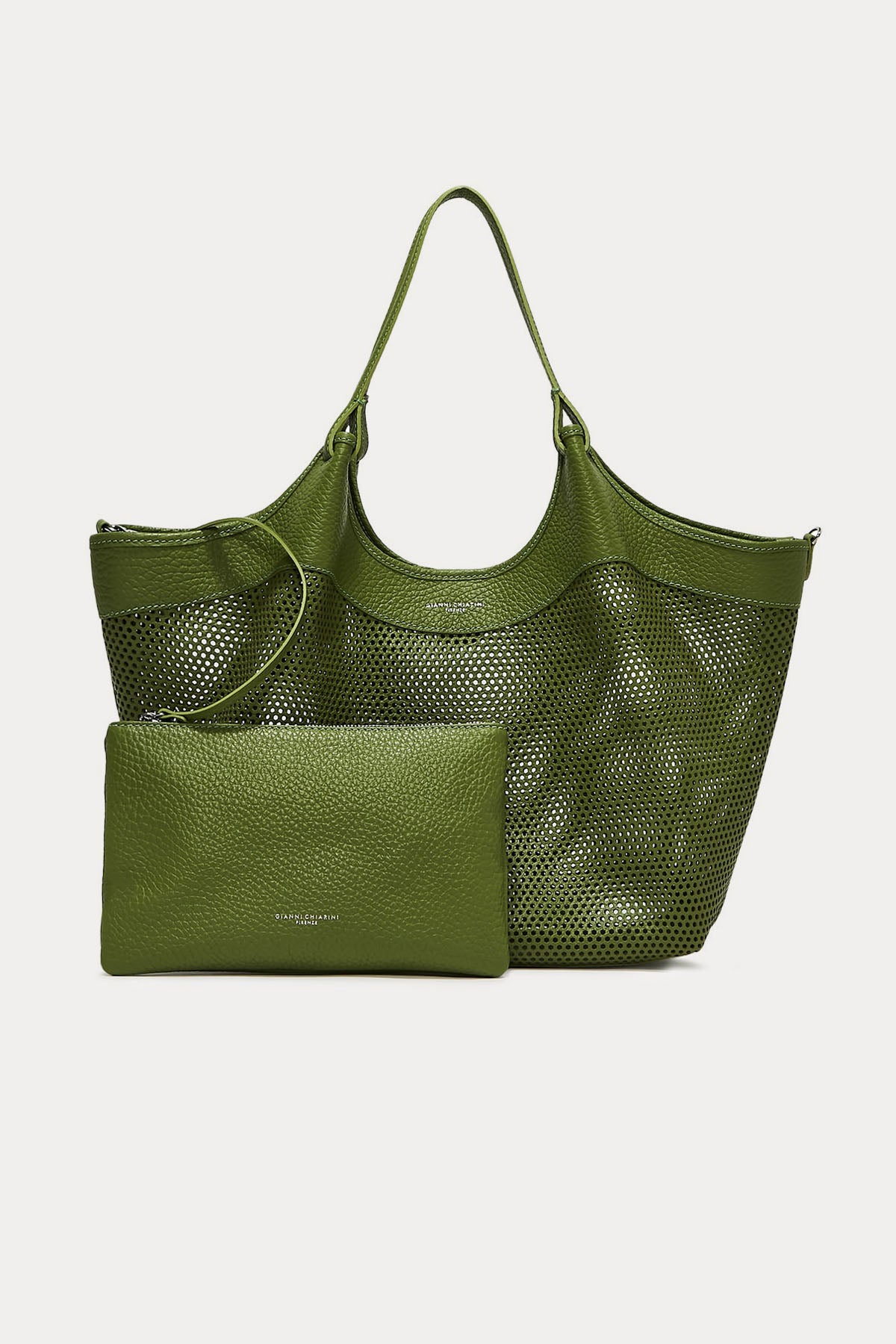 Gianni Chiarini Dua Delikli Deri Shopping Bag Çanta-Libas Trendy Fashion Store