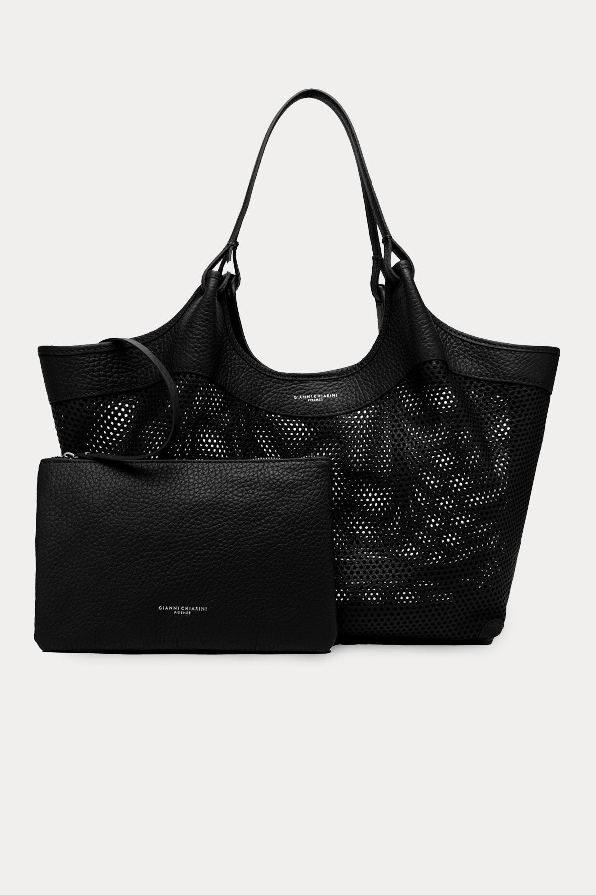 Gianni Chiarini Dua Delikli Deri Shopping Bag Çanta-Libas Trendy Fashion Store