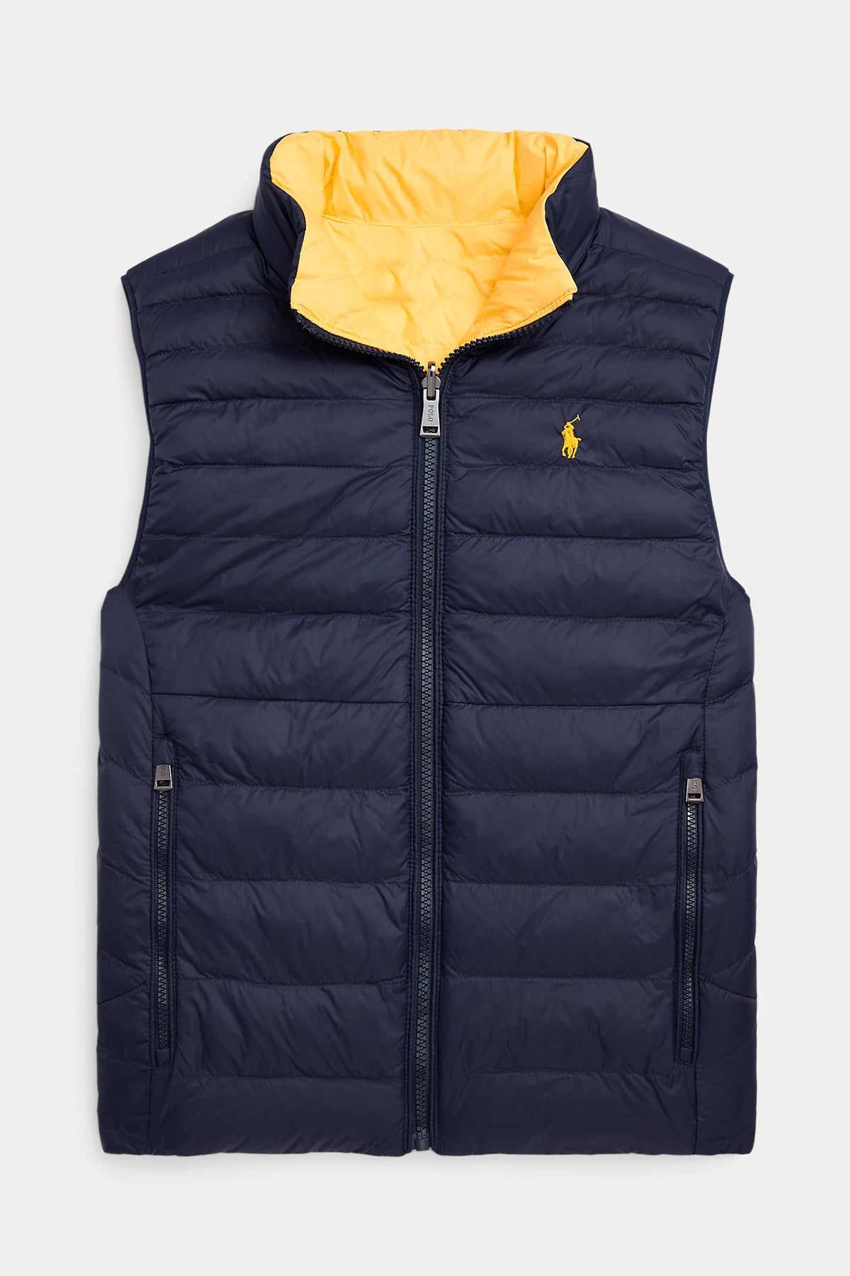 Polo Ralph Lauren Kids S-L Beden Erkek Çocuk Çift Taraflı Puffer Yelek-Libas Trendy Fashion Store