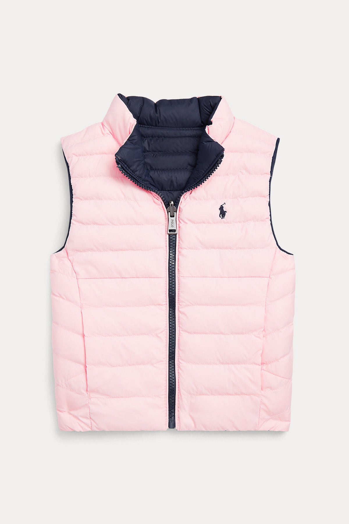 Polo Ralph Lauren Kids 2-4 Yaş Kız Çocuk Çift Taraflı Puffer Yelek-Libas Trendy Fashion Store