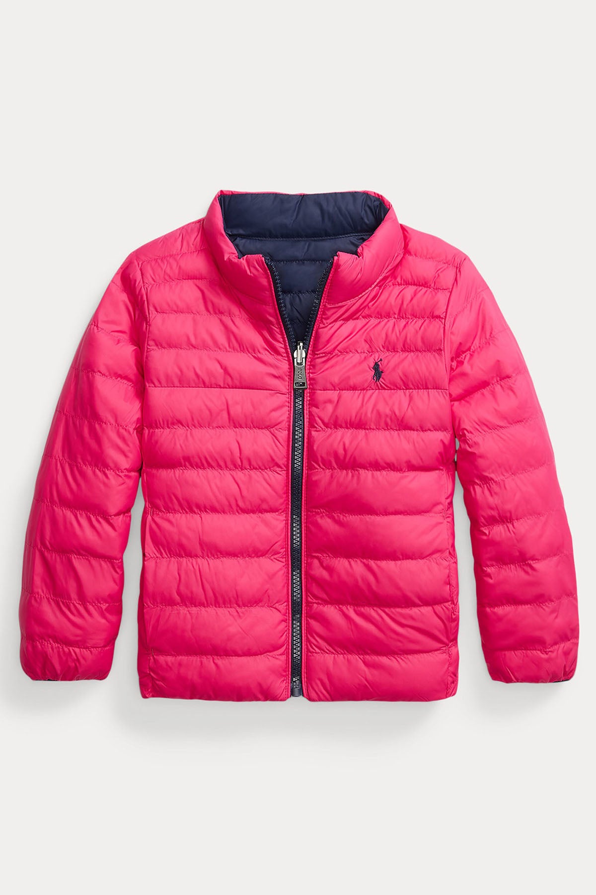 Polo Ralph Lauren Kids 5-7 Yaş Kız Çocuk Çift Taraflı Puffer Mont-Libas Trendy Fashion Store