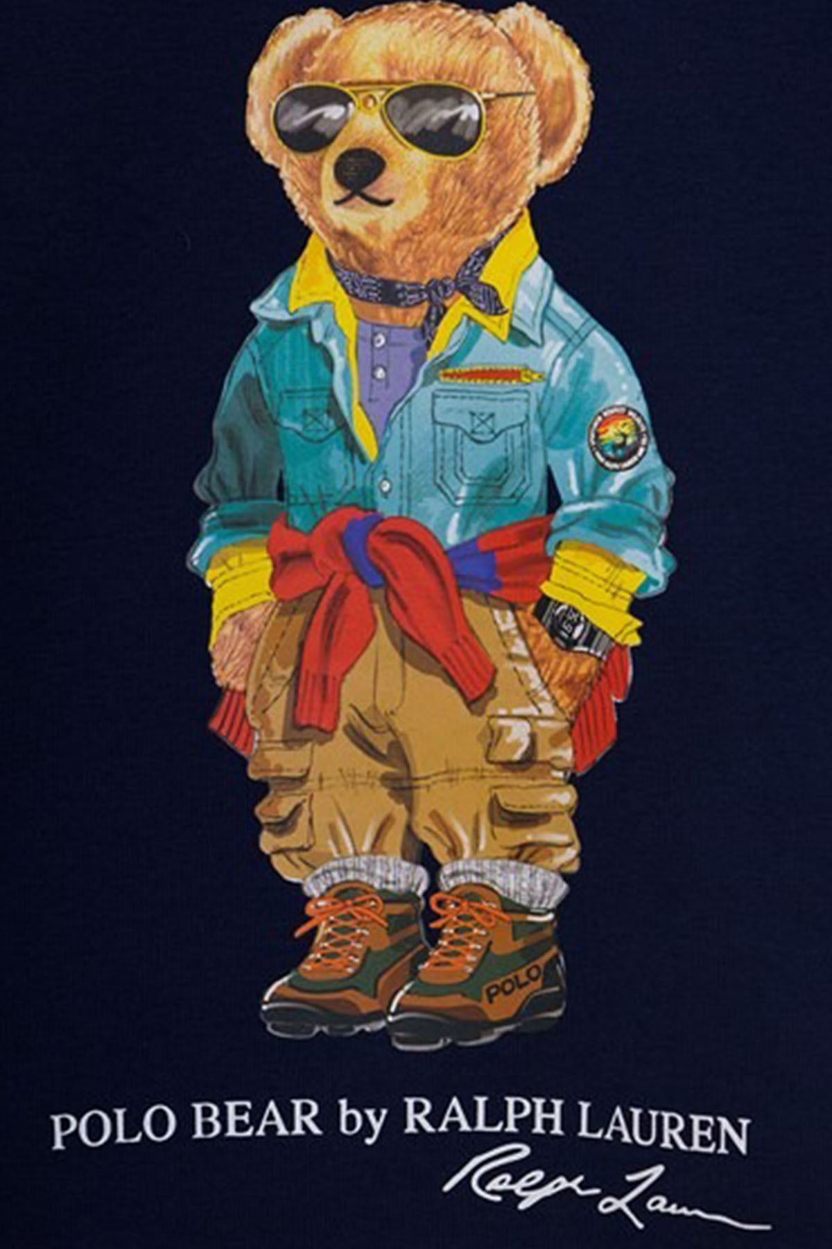 Polo Ralph Lauren Kids 5-7 Yaş Erkek Çocuk Polo Bear Sweatshirt-Libas Trendy Fashion Store