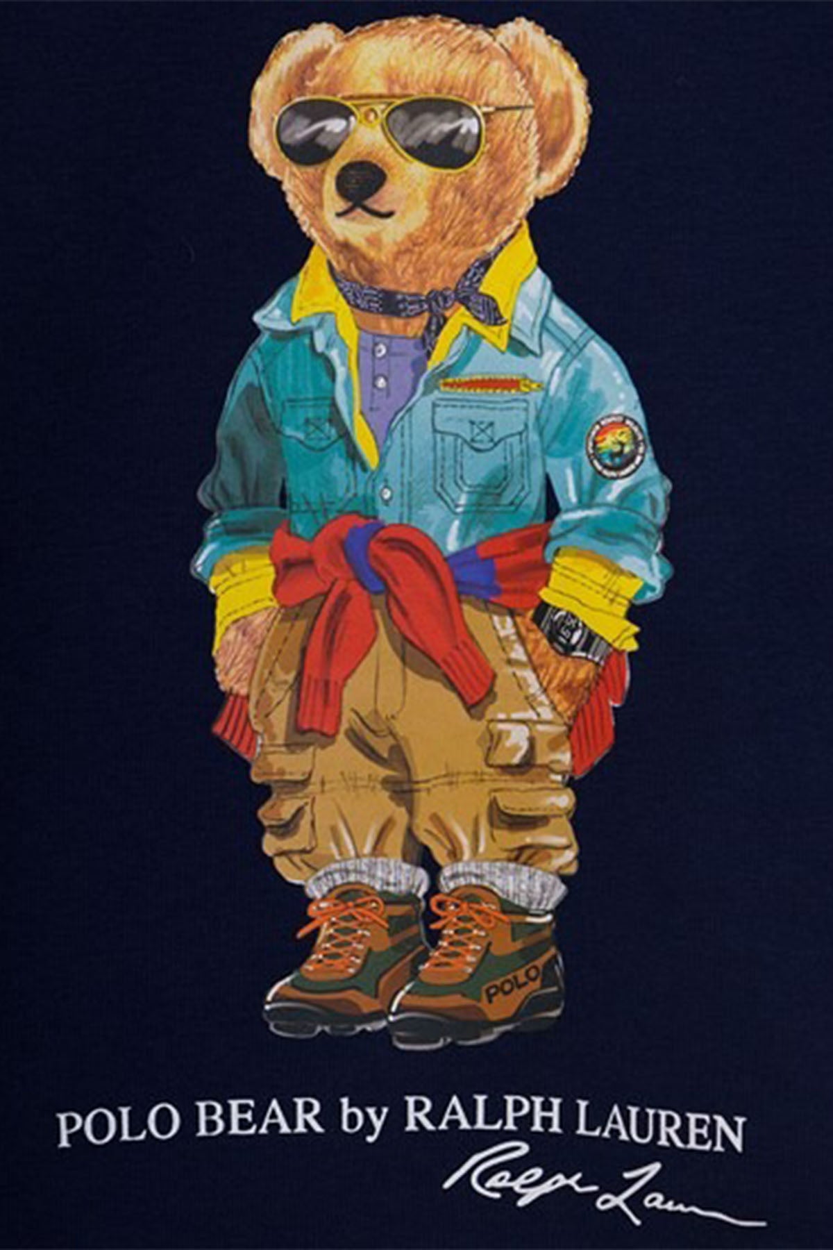 Polo Ralph Lauren Kids 2-4 Yaş Erkek Çocuk Polo Bear Sweatshirt-Libas Trendy Fashion Store