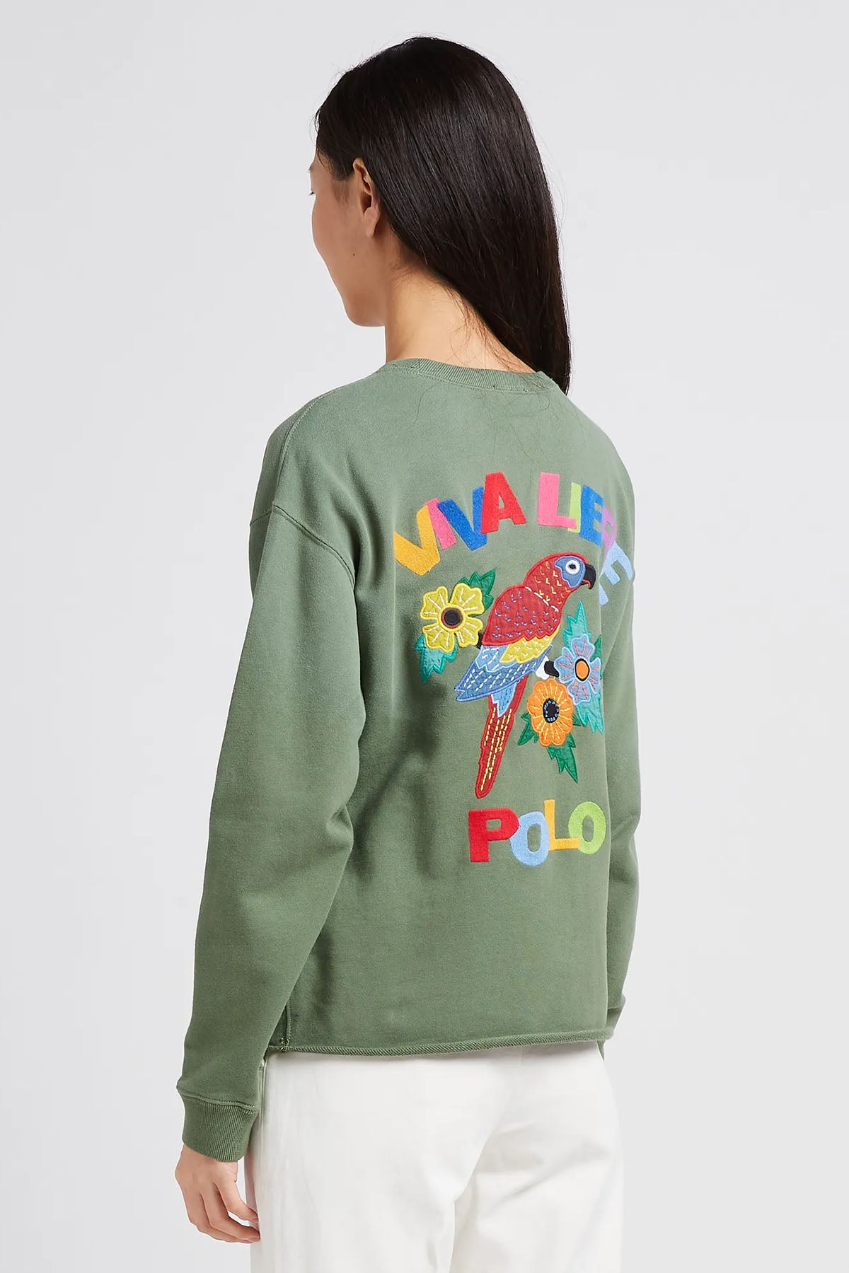 Polo Ralph Lauren Viva Libre Nakış Logolu Sweatshirt-Libas Trendy Fashion Store