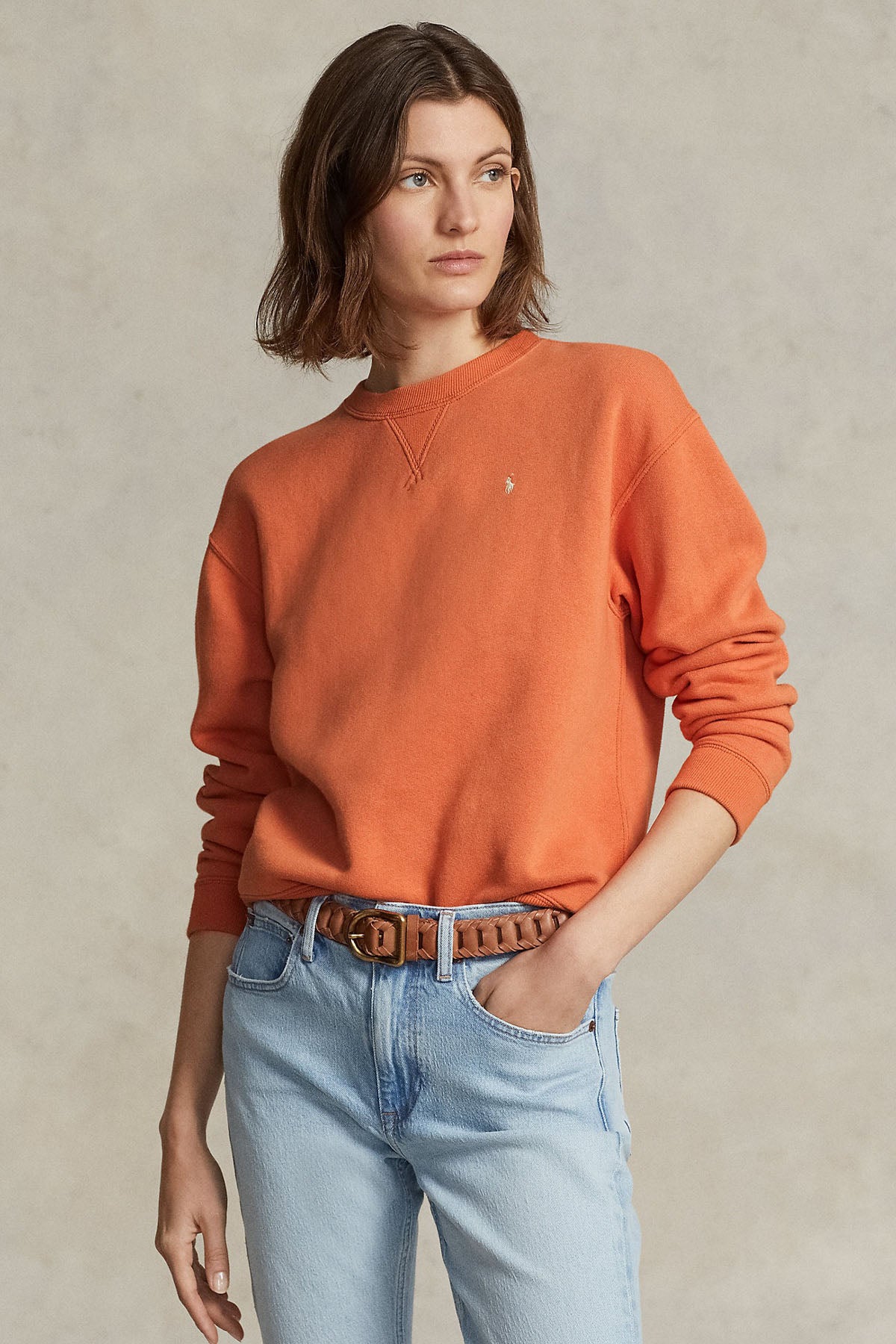 Polo Ralph Lauren Yuvarlak Yaka Şardonlu Sweatshirt-Libas Trendy Fashion Store
