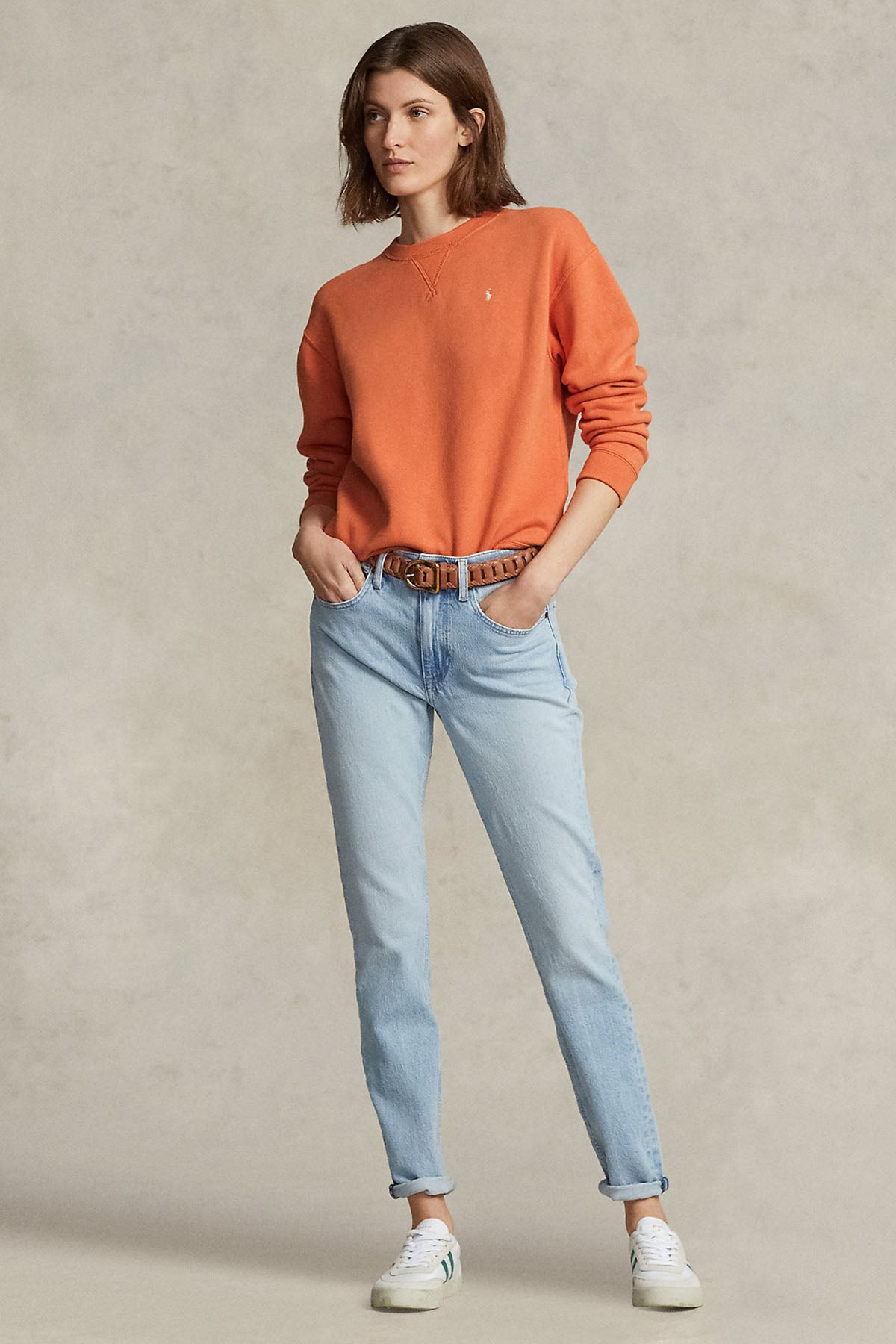 Polo Ralph Lauren Yuvarlak Yaka Şardonlu Sweatshirt-Libas Trendy Fashion Store