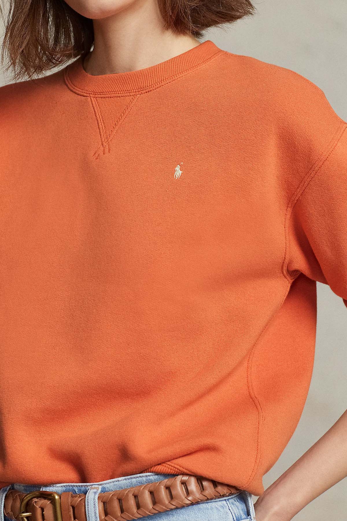 Polo Ralph Lauren Yuvarlak Yaka Şardonlu Sweatshirt-Libas Trendy Fashion Store