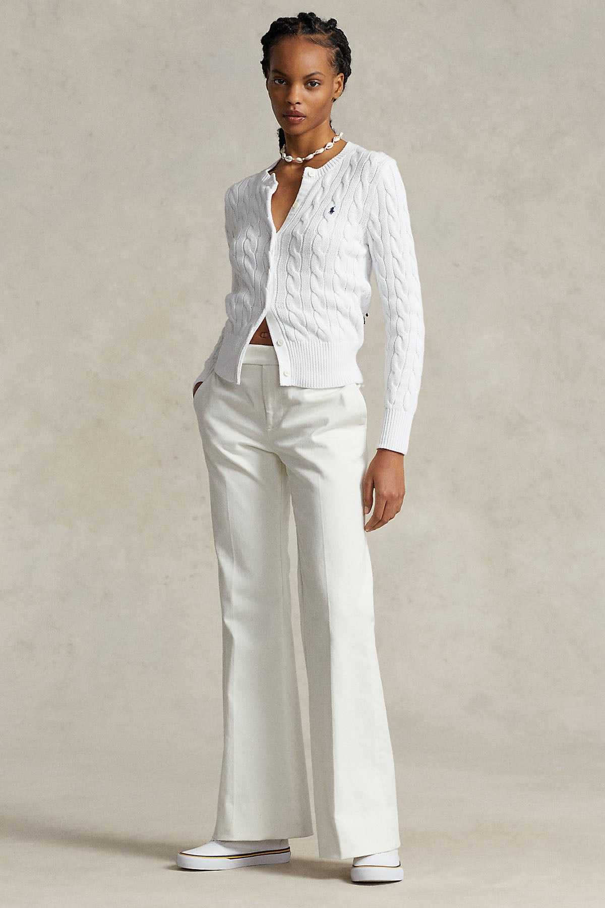 Polo Ralph Lauren Saç Örgü Triko Ceket-Libas Trendy Fashion Store