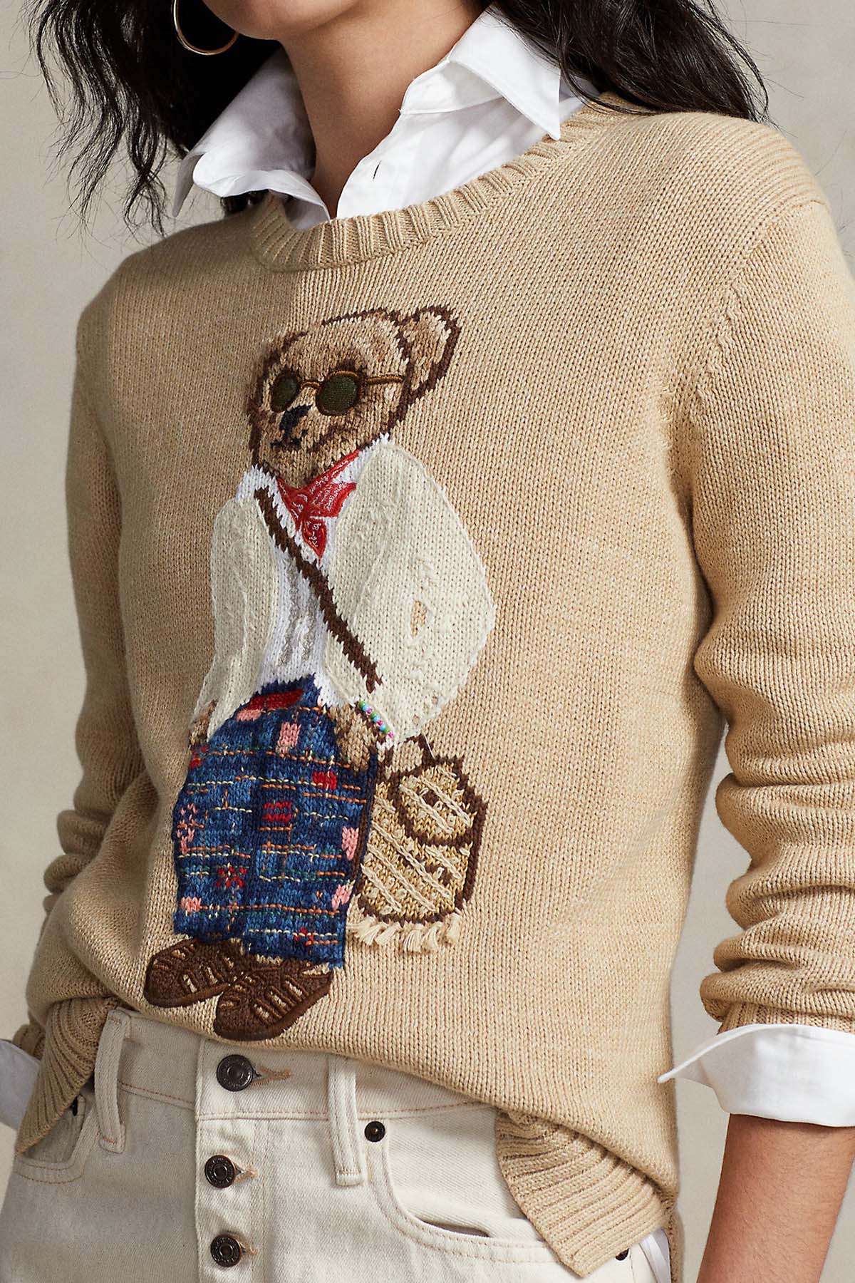 Polo Ralph Lauren Polo Bear Örgü Triko-Libas Trendy Fashion Store