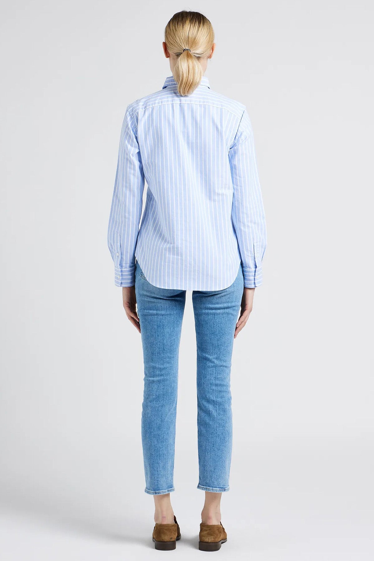 Polo Ralph Lauren Custom Fit Çizgili Oxford Gömlek-Libas Trendy Fashion Store