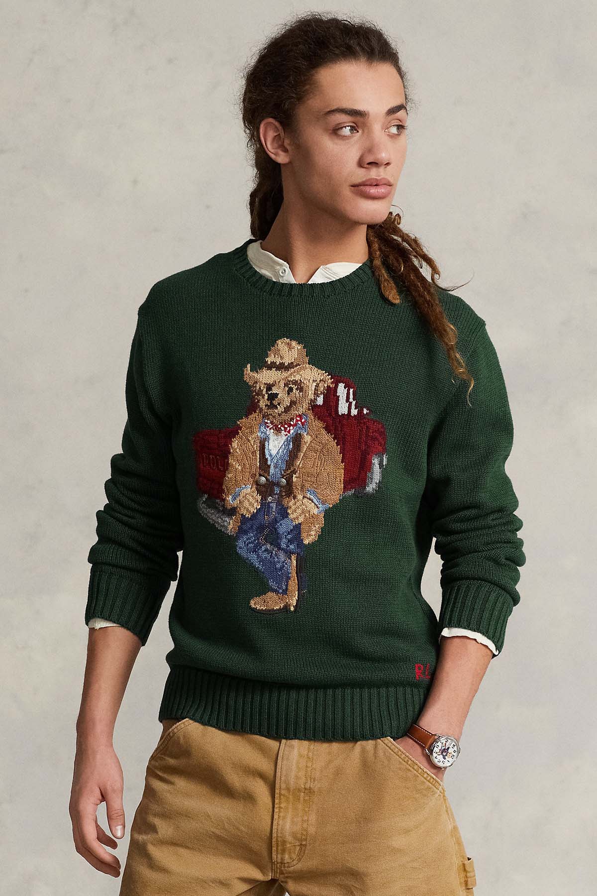 Polo Ralph Lauren Polo Bear Örgü Triko-Libas Trendy Fashion Store