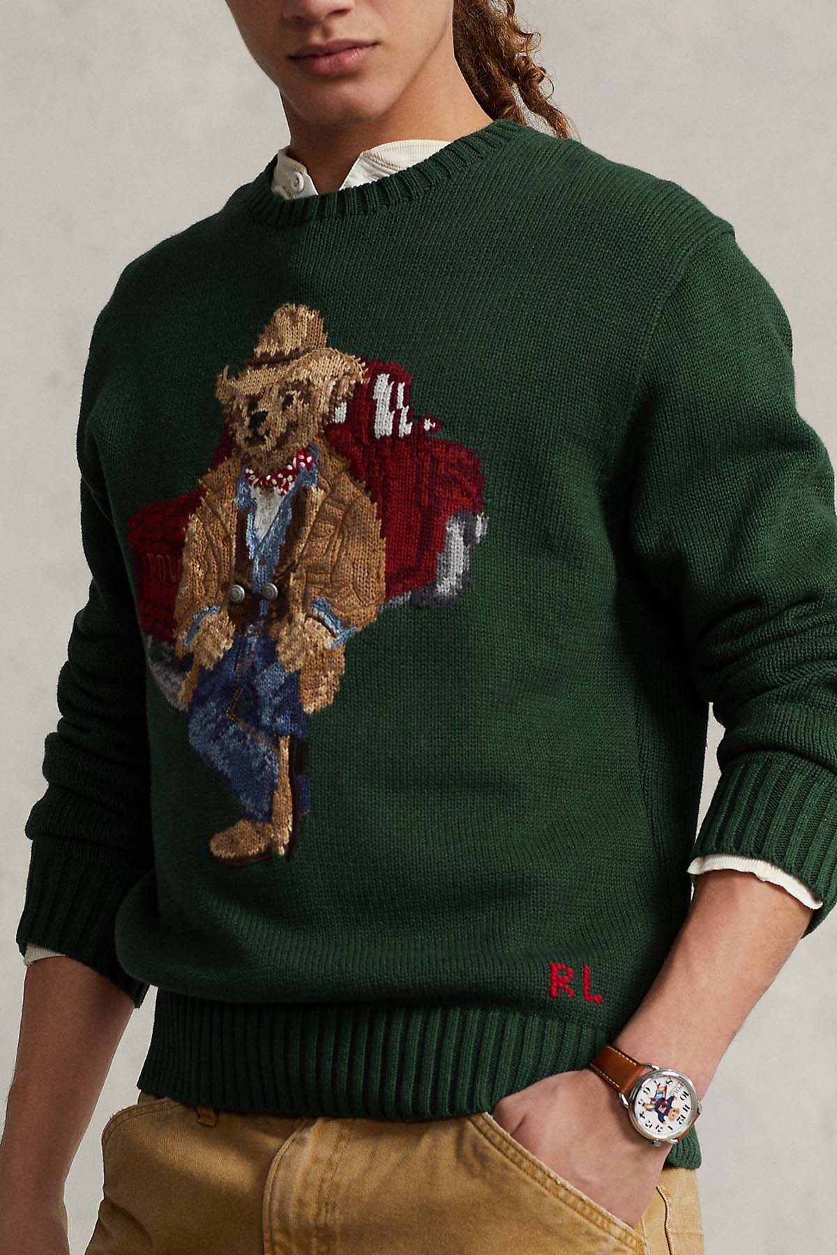 Polo Ralph Lauren Polo Bear Örgü Triko-Libas Trendy Fashion Store