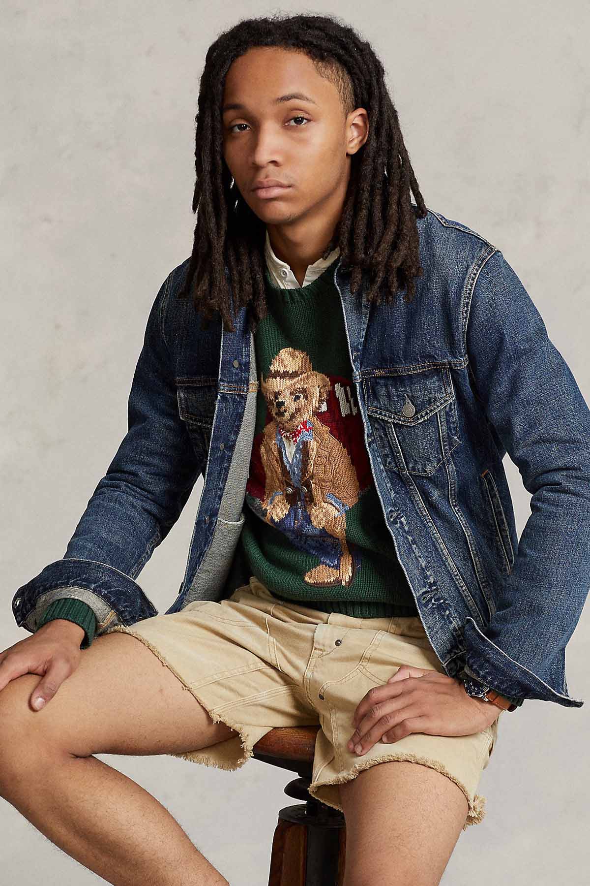 Polo Ralph Lauren Polo Bear Örgü Triko-Libas Trendy Fashion Store