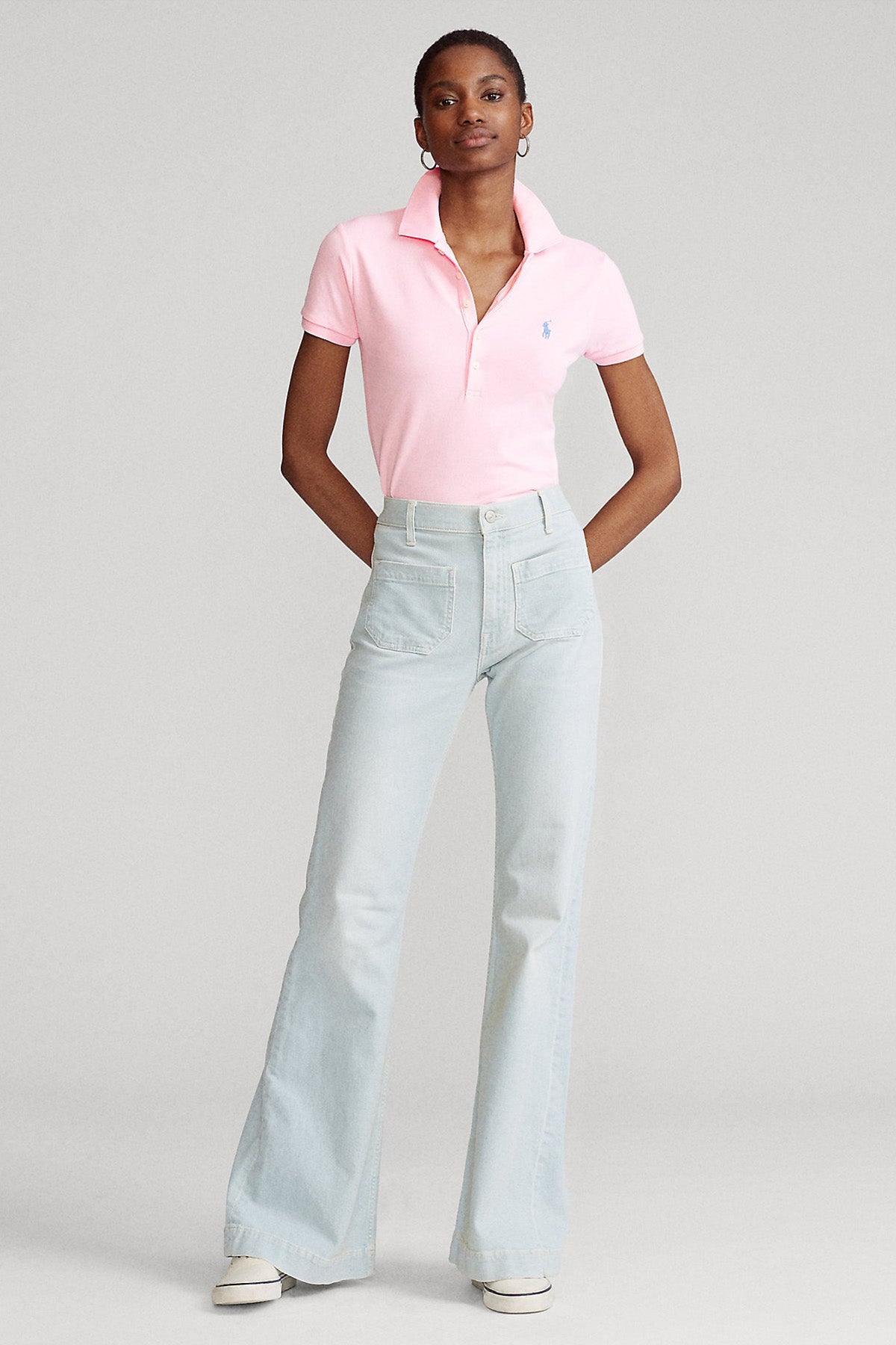 Polo Ralph Lauren Slim Fit Polo Yaka T-shirt-Libas Trendy Fashion Store