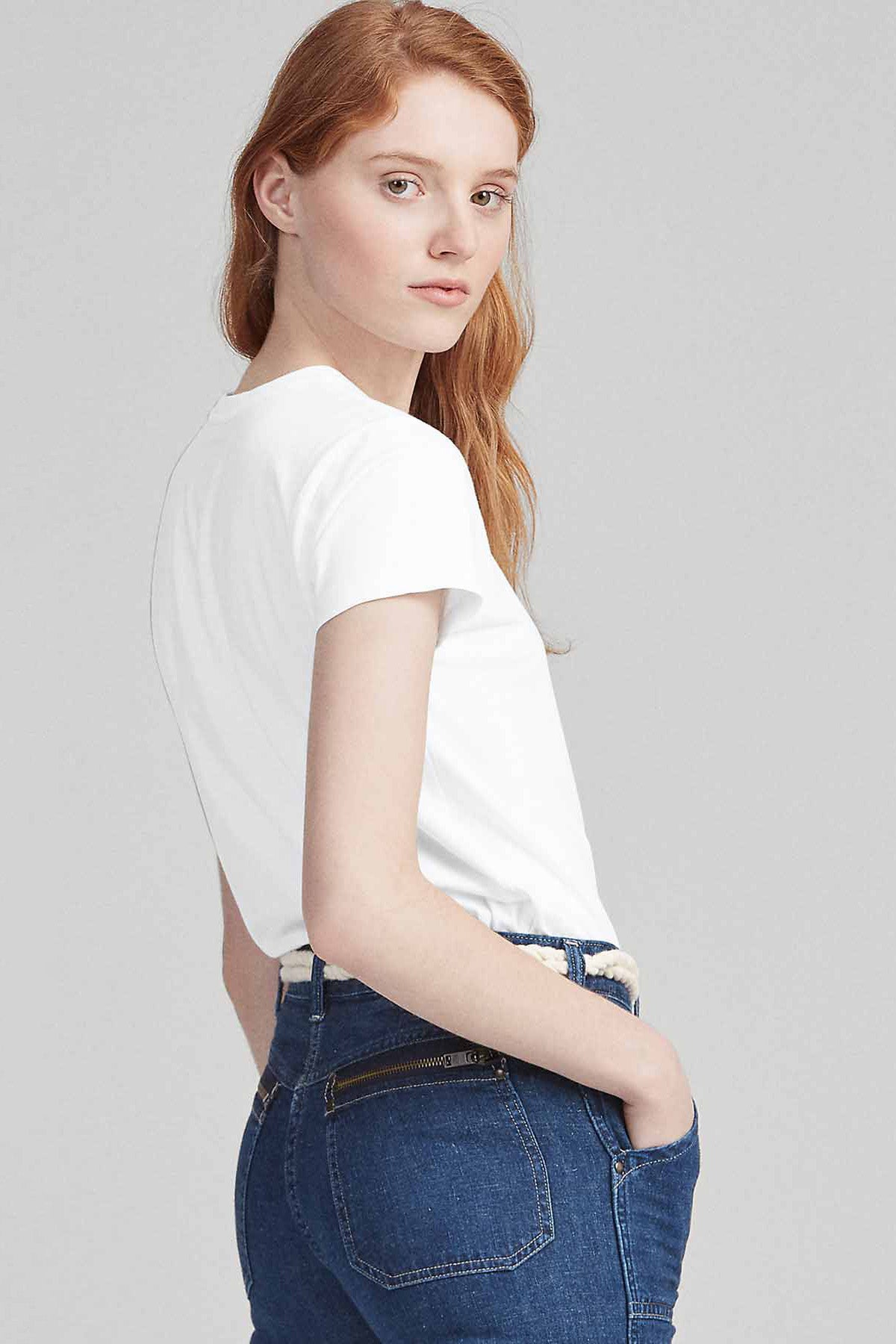 Polo Ralph Lauren Custom Fit Yuvarlak Yaka T-shirt-Libas Trendy Fashion Store