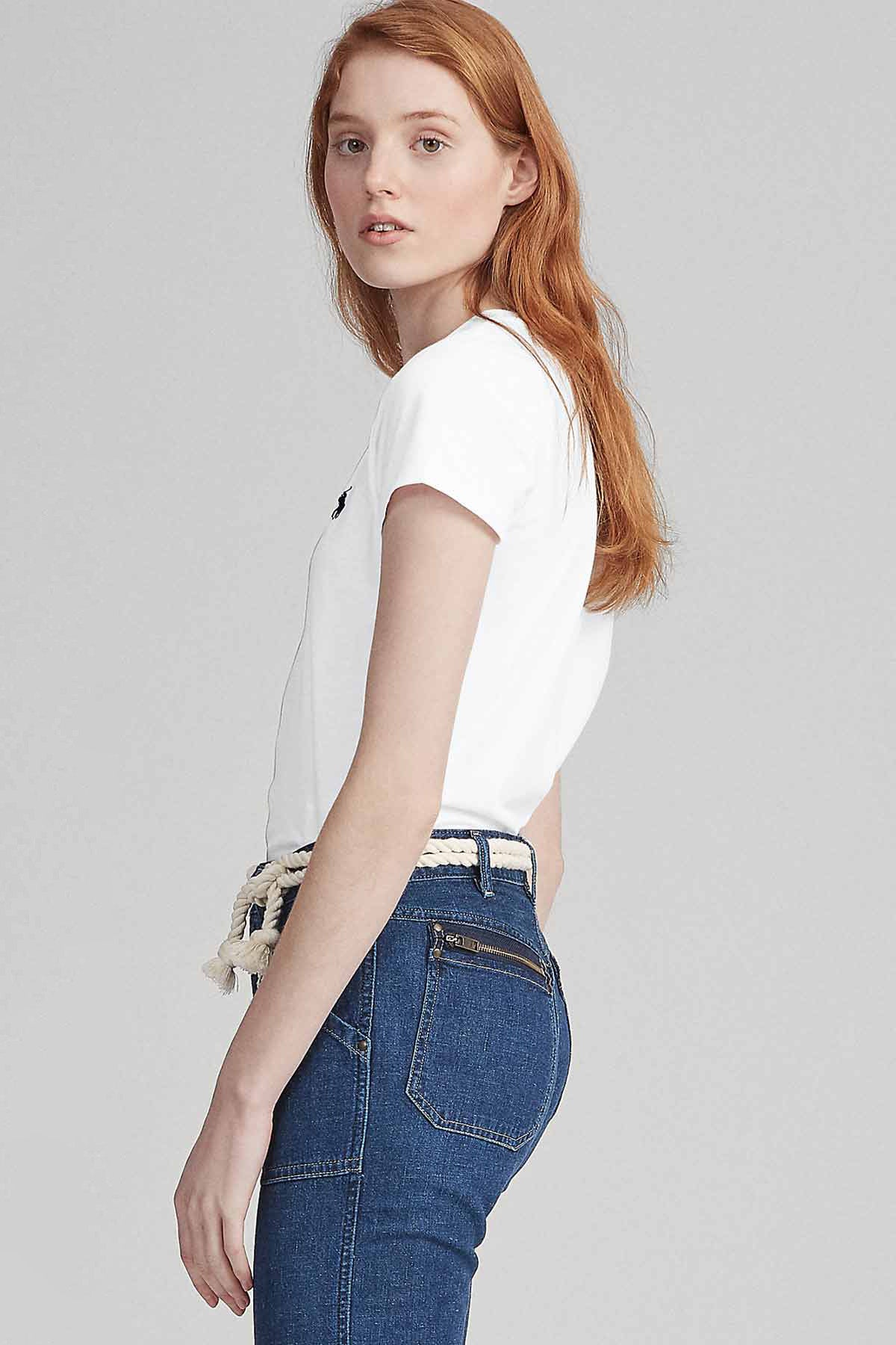 Polo Ralph Lauren Custom Fit Yuvarlak Yaka T-shirt-Libas Trendy Fashion Store