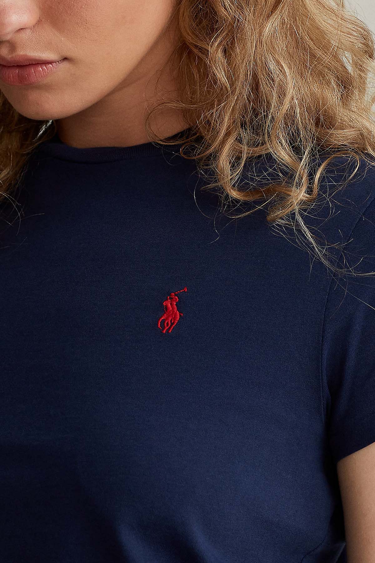 Polo Ralph Lauren Custom Fit Yuvarlak Yaka T-shirt-Libas Trendy Fashion Store