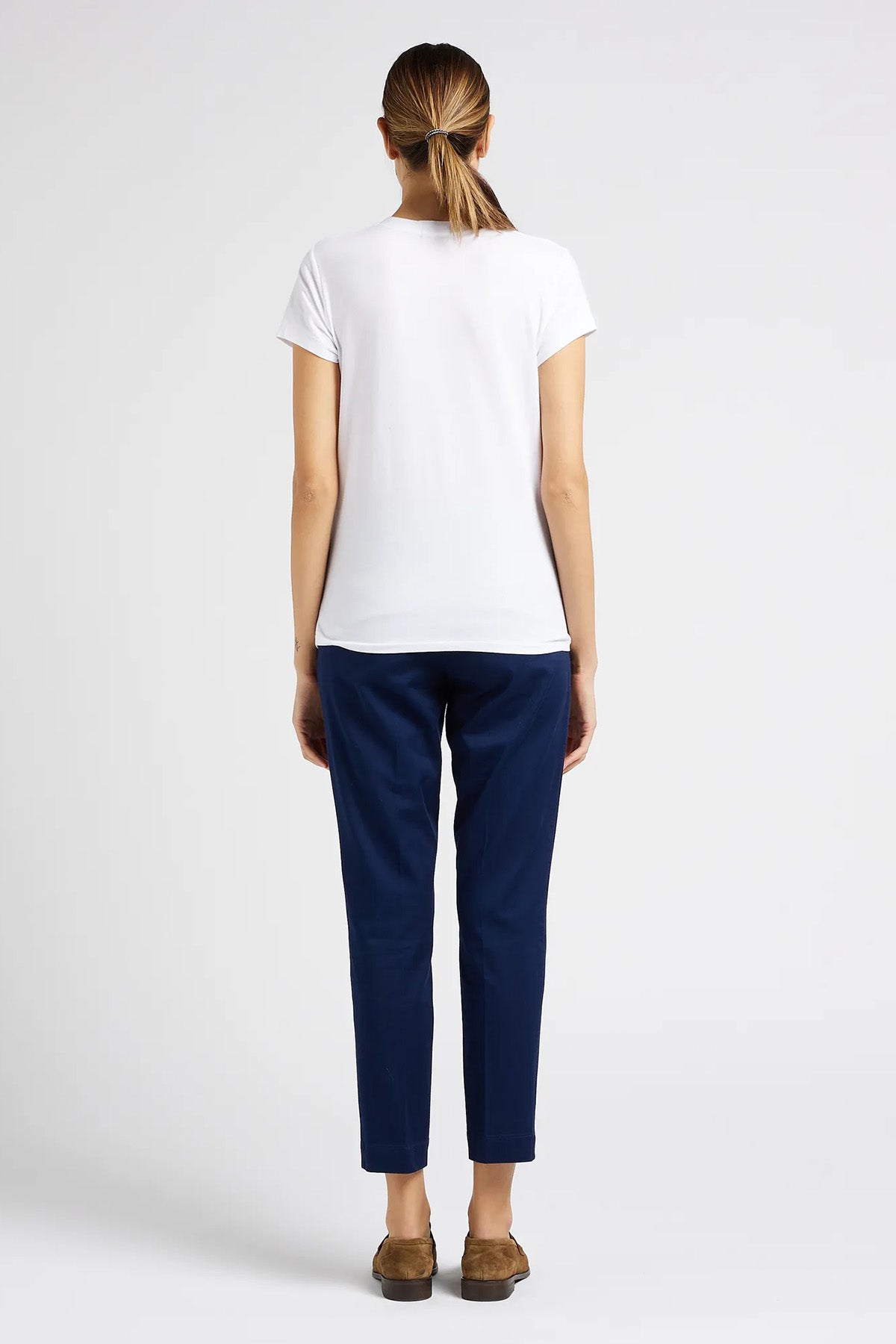 Polo Ralph Lauren Custom Fit V Yaka T-shirt-Libas Trendy Fashion Store