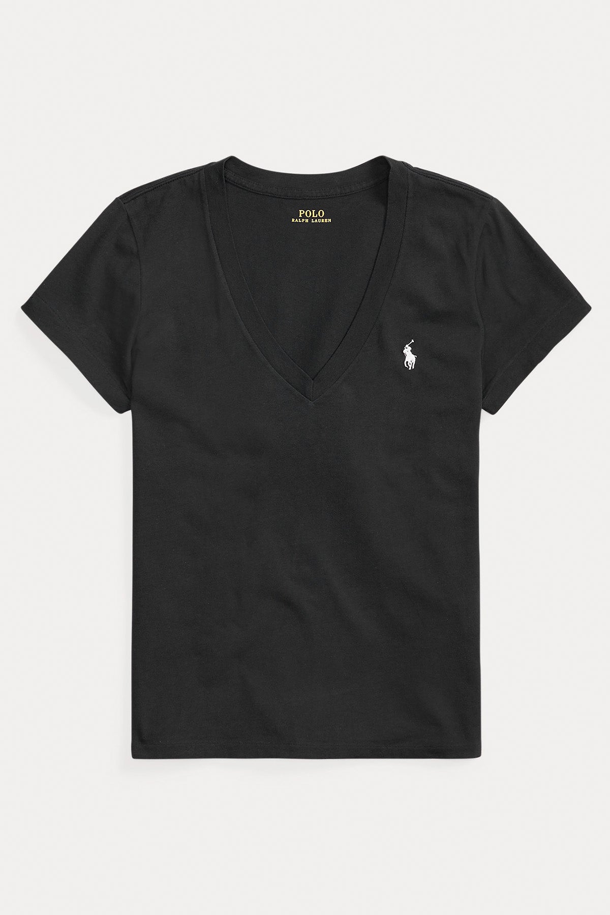 Polo Ralph Lauren Custom Fit V Yaka T-shirt-Libas Trendy Fashion Store