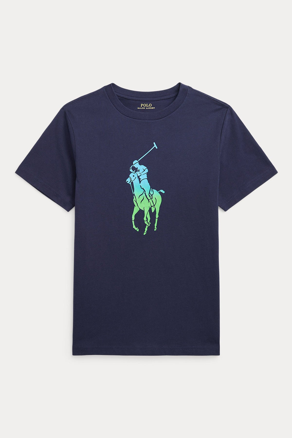 Polo Ralph Lauren Kids S-M Beden Erkek Çocuk Big Pony Logolu T-shirt-Libas Trendy Fashion Store
