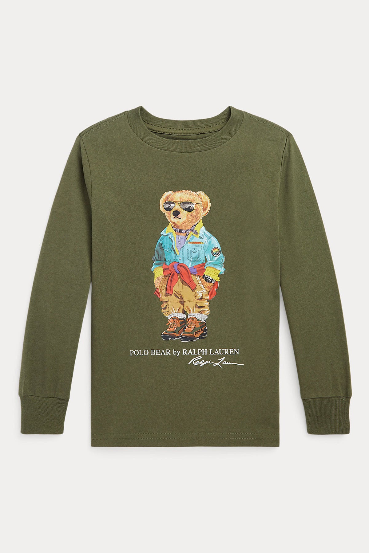 Polo Ralph Lauren Kids 5-7 Yaş Erkek Çocuk Polo Bear T-shirt-Libas Trendy Fashion Store
