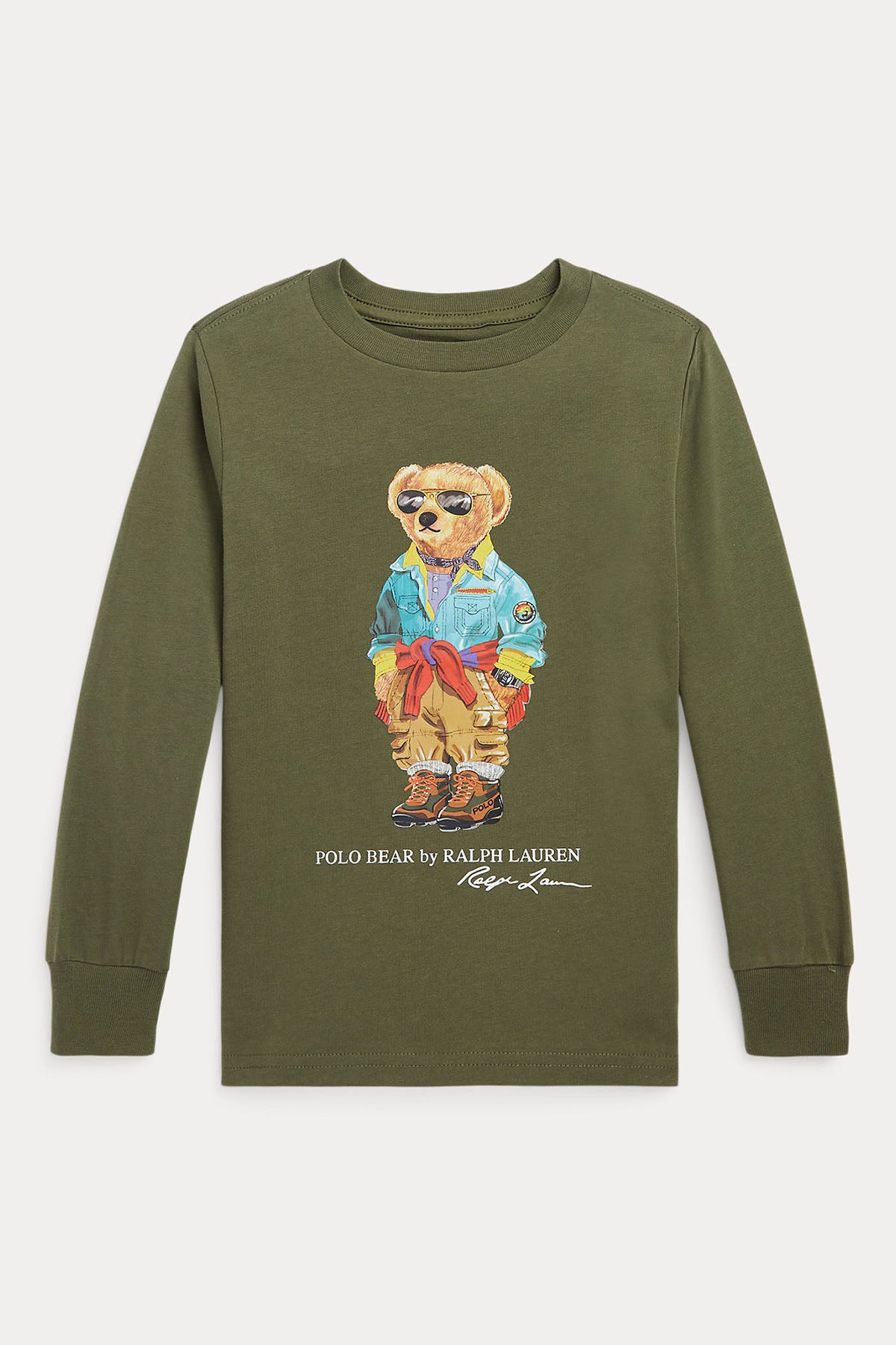 Polo Ralph Lauren Kids 2-4 Yaş Erkek Çocuk Polo Bear T-shirt-Libas Trendy Fashion Store