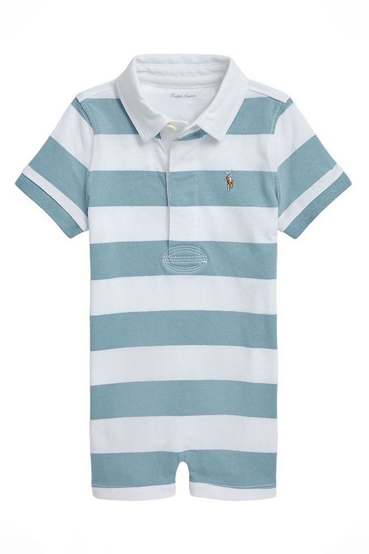 Polo Ralph Lauren Kids 6-12 Aylık Erkek Bebek Polo Yaka Tulum-Libas Trendy Fashion Store