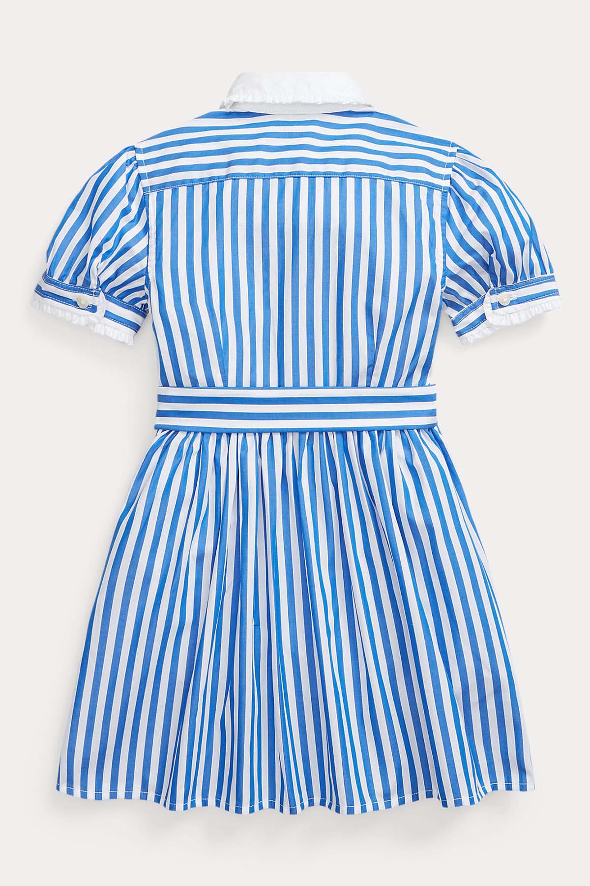 Polo Ralph Lauren Kids 2-4 Yaş Kız Çocuk Polo Yaka Çizgili Gömlek Elbise-Libas Trendy Fashion Store