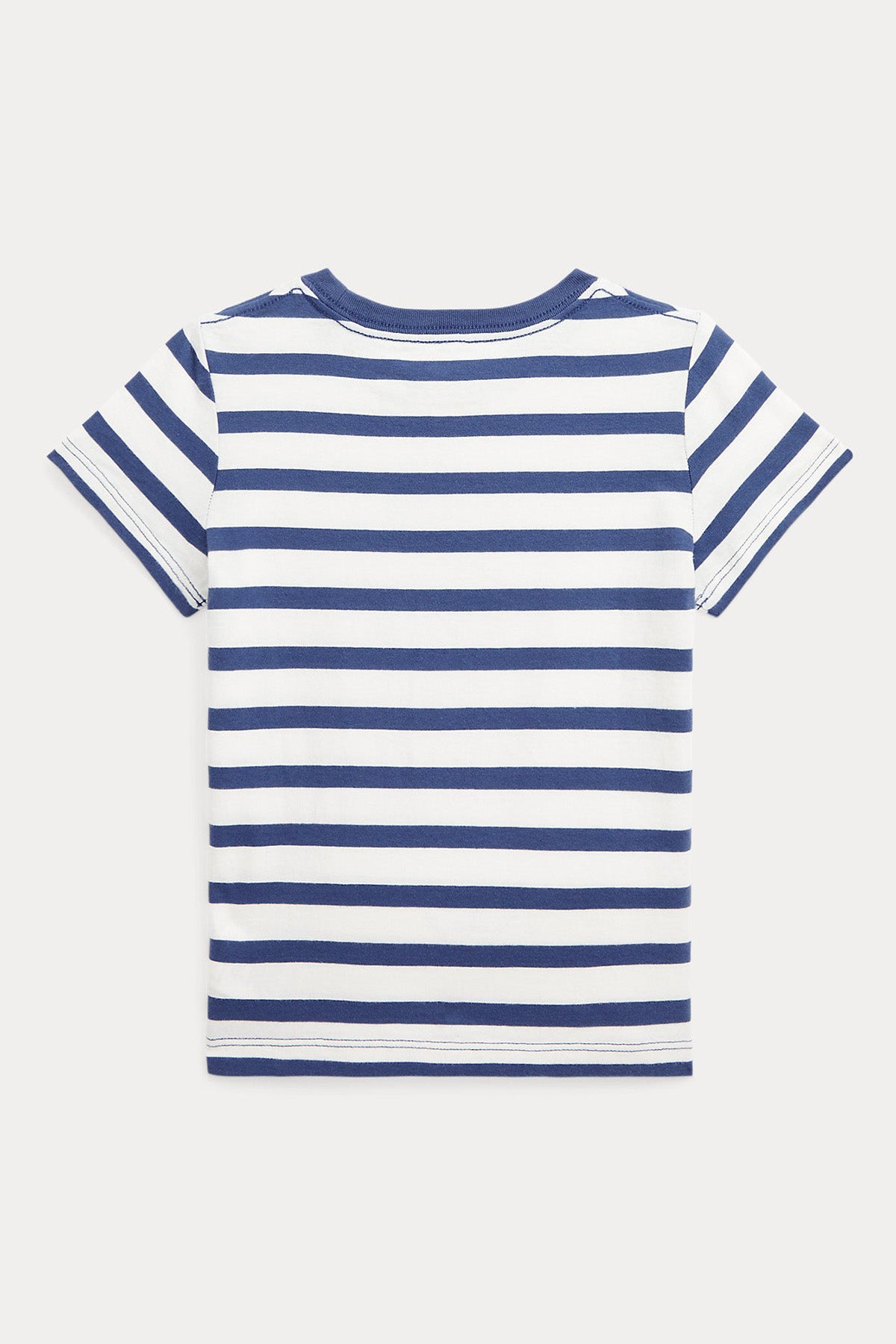 Polo Ralph Lauren Kids 5 Yaş Kız Çocuk Çizgili Polo Bear T-shirt-Libas Trendy Fashion Store
